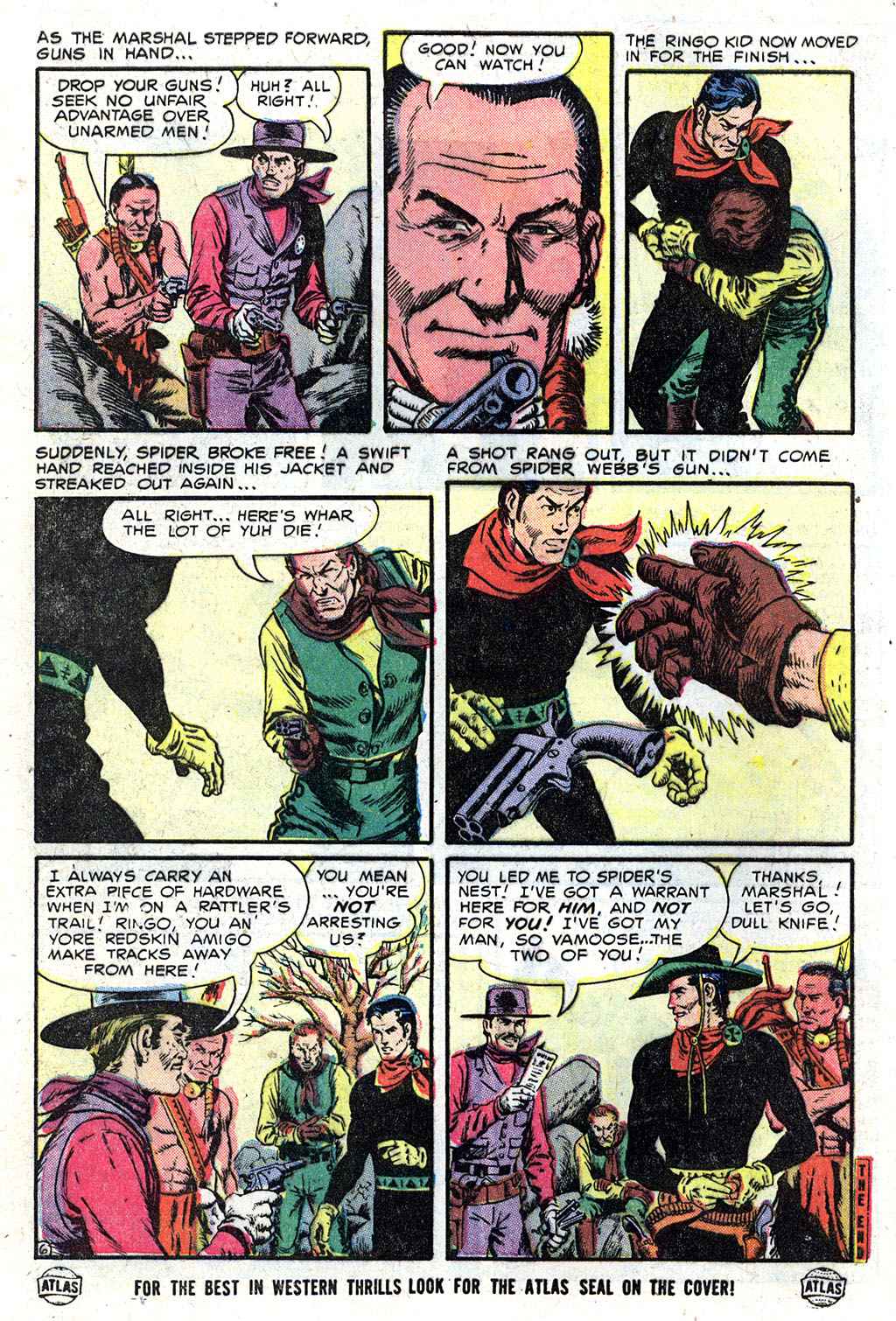 Read online Ringo Kid comic -  Issue #8 - 8