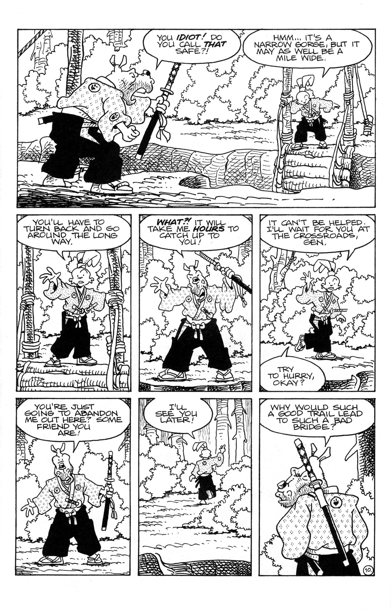 Read online Usagi Yojimbo (1996) comic -  Issue #110 - 13