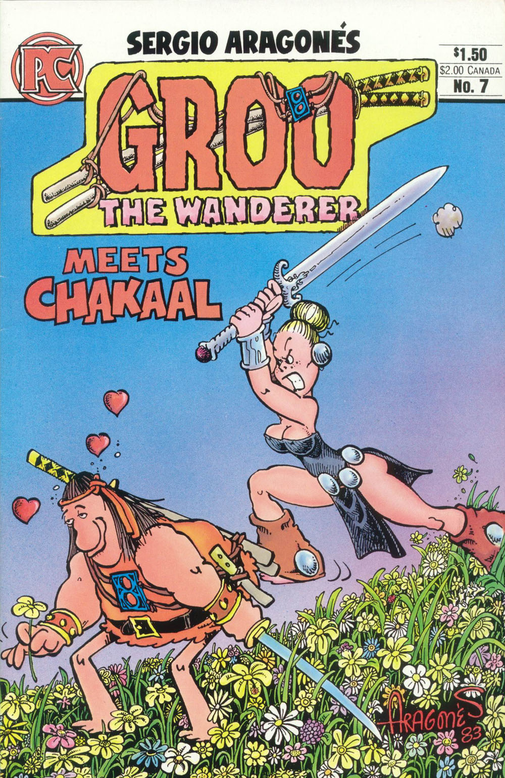 Read online Groo the Wanderer comic -  Issue #7 - 1