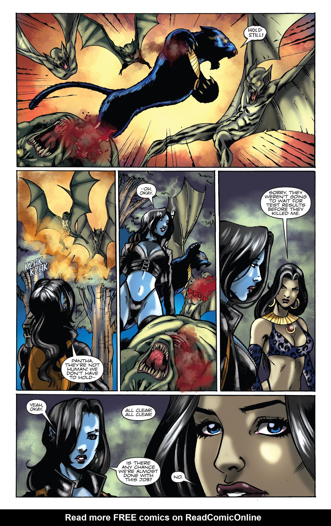 Read online Pantha comic -  Issue #5 - 11