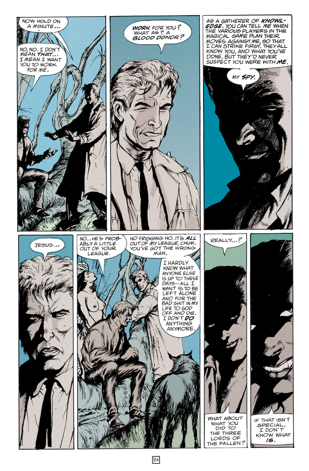 Read online Hellblazer comic -  Issue #50 - 25