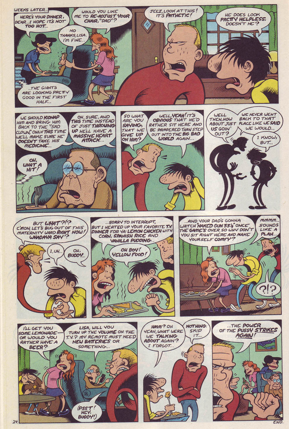 Read online Hate comic -  Issue #21 - 25