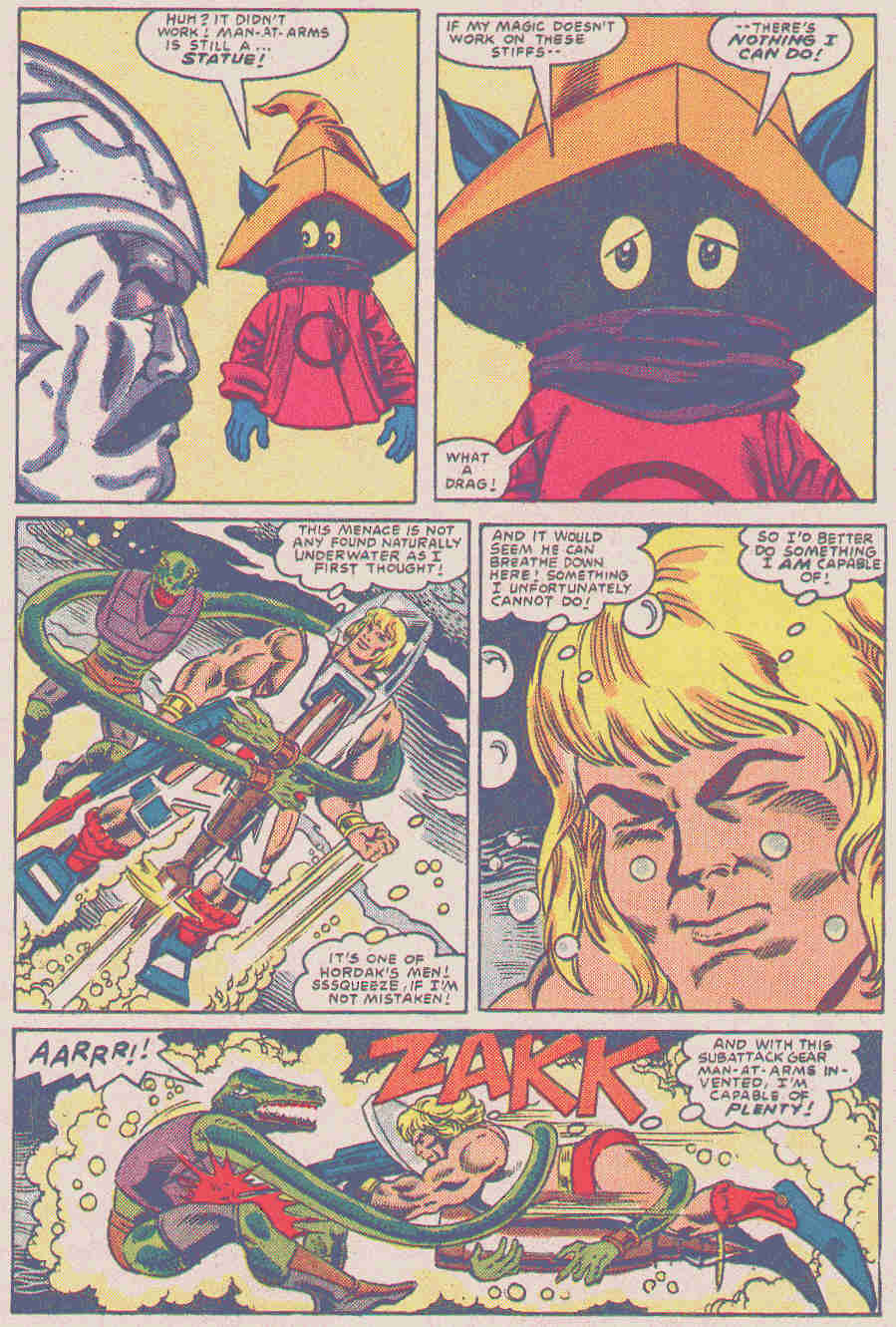 Read online Masters of the Universe (1986) comic -  Issue #8 - 9