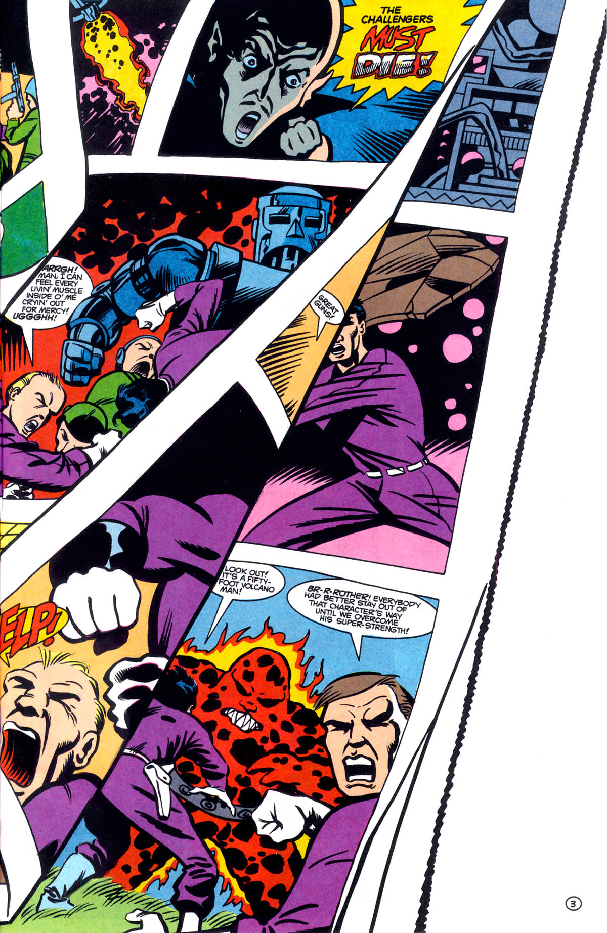Read online Challengers of the Unknown (1991) comic -  Issue #1 - 5