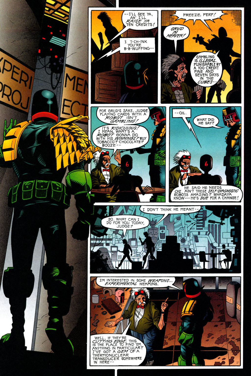 Read online Judge Dredd (1994) comic -  Issue #10 - 11