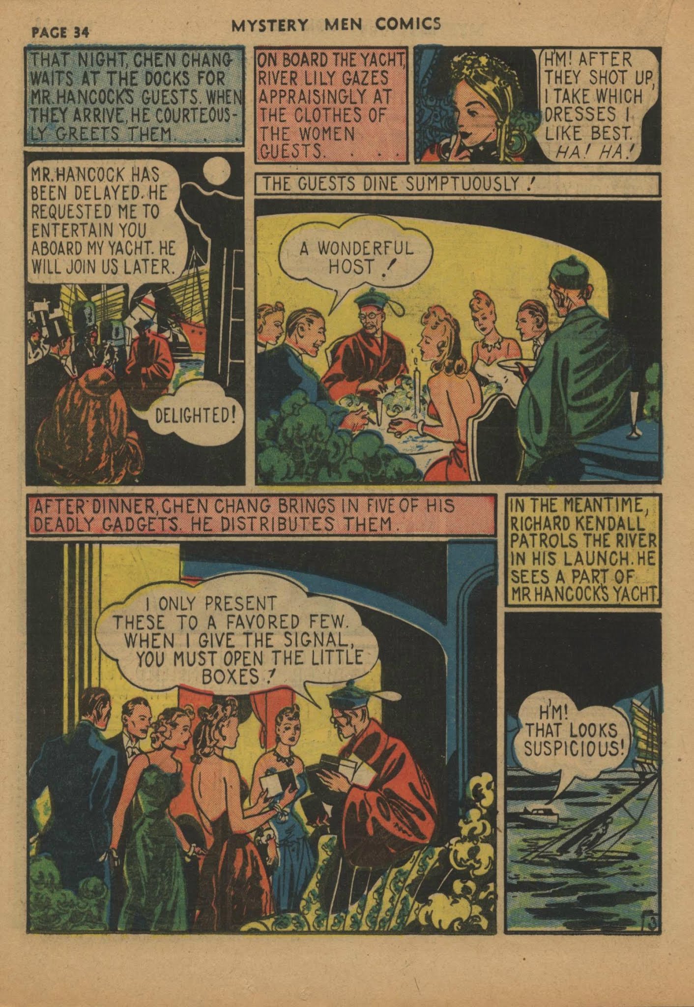 Read online Mystery Men Comics comic -  Issue #9 - 36