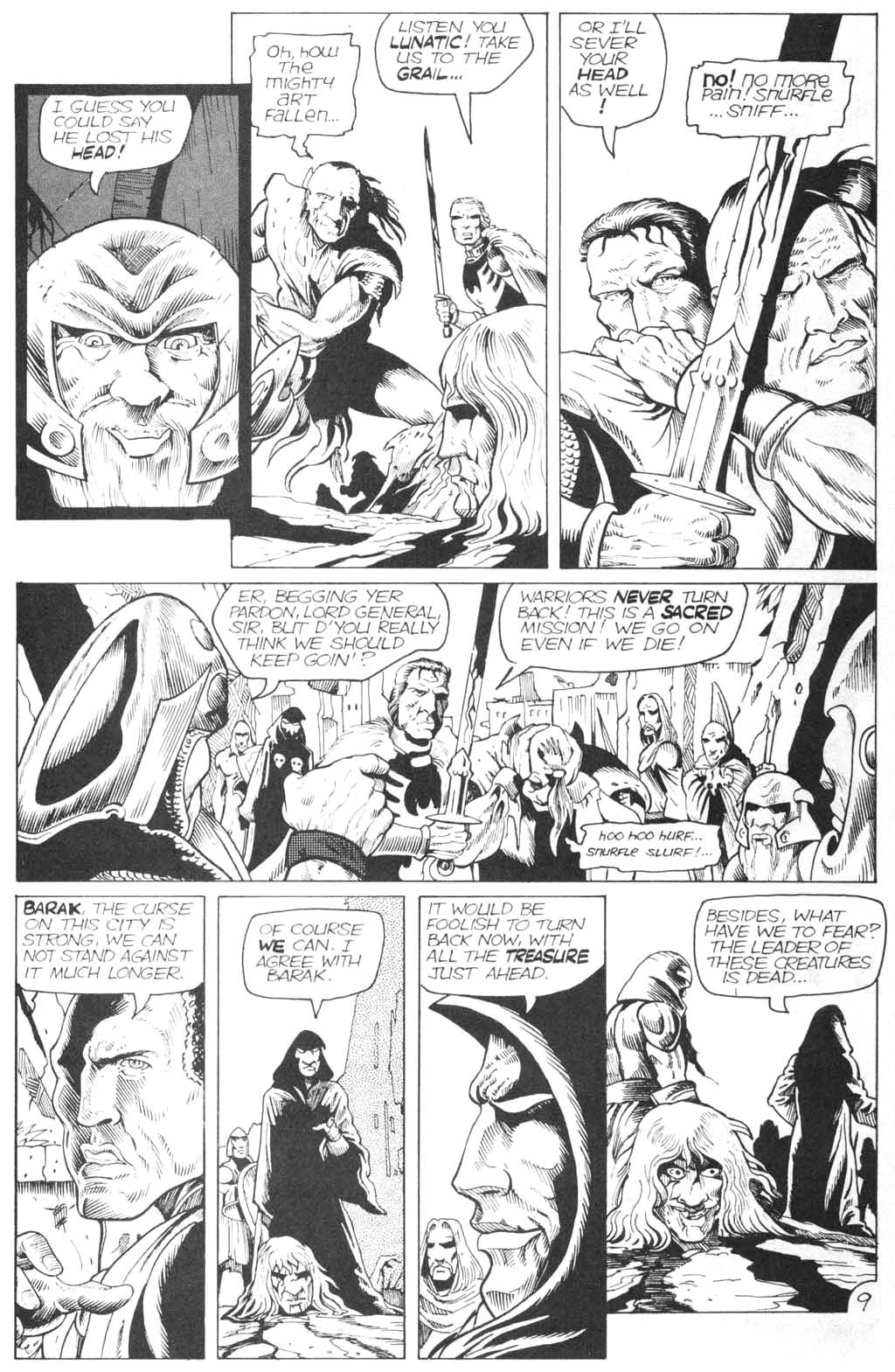 Read online Adventurers (1988) comic -  Issue #4 - 10