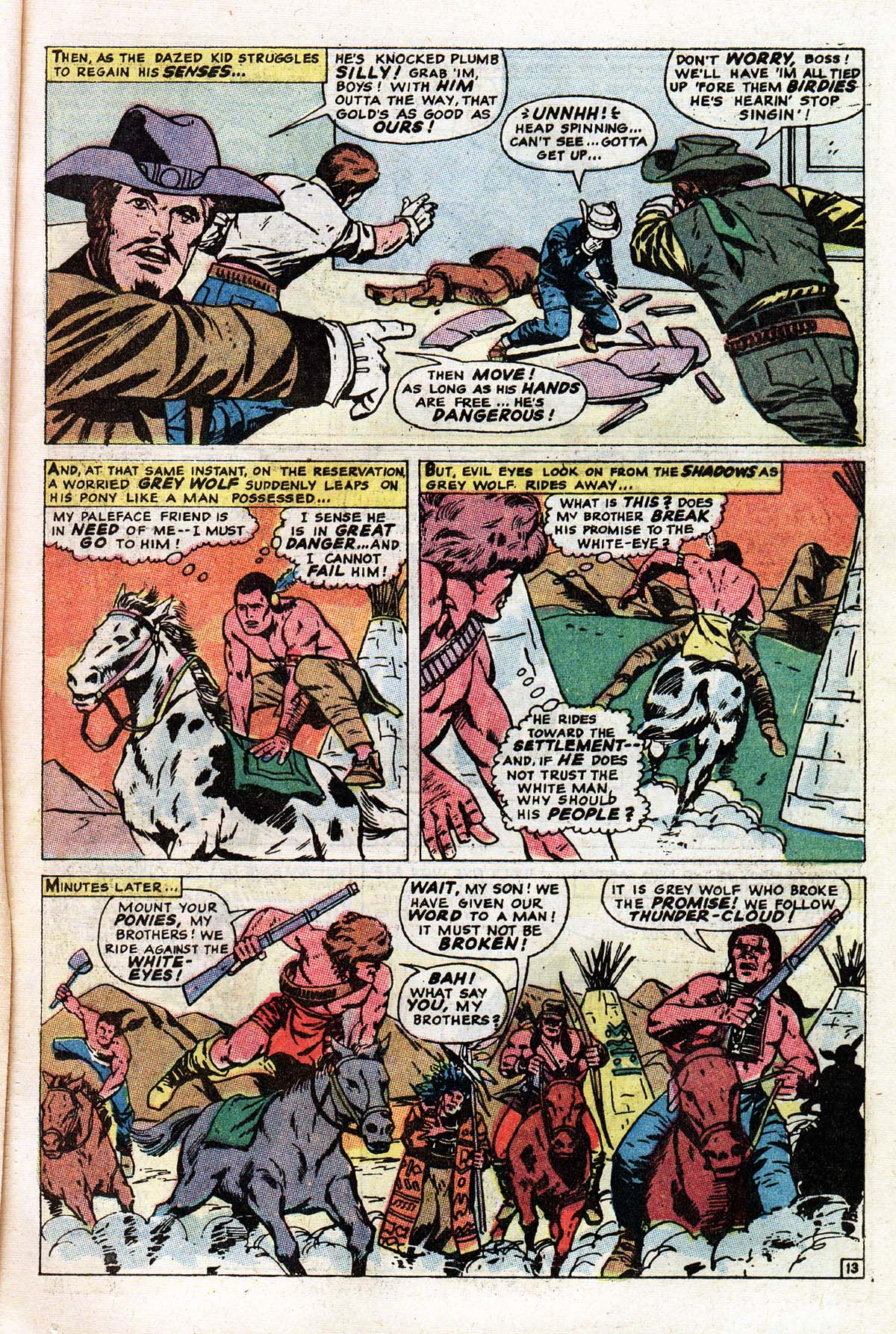 Read online The Mighty Marvel Western comic -  Issue #11 - 14