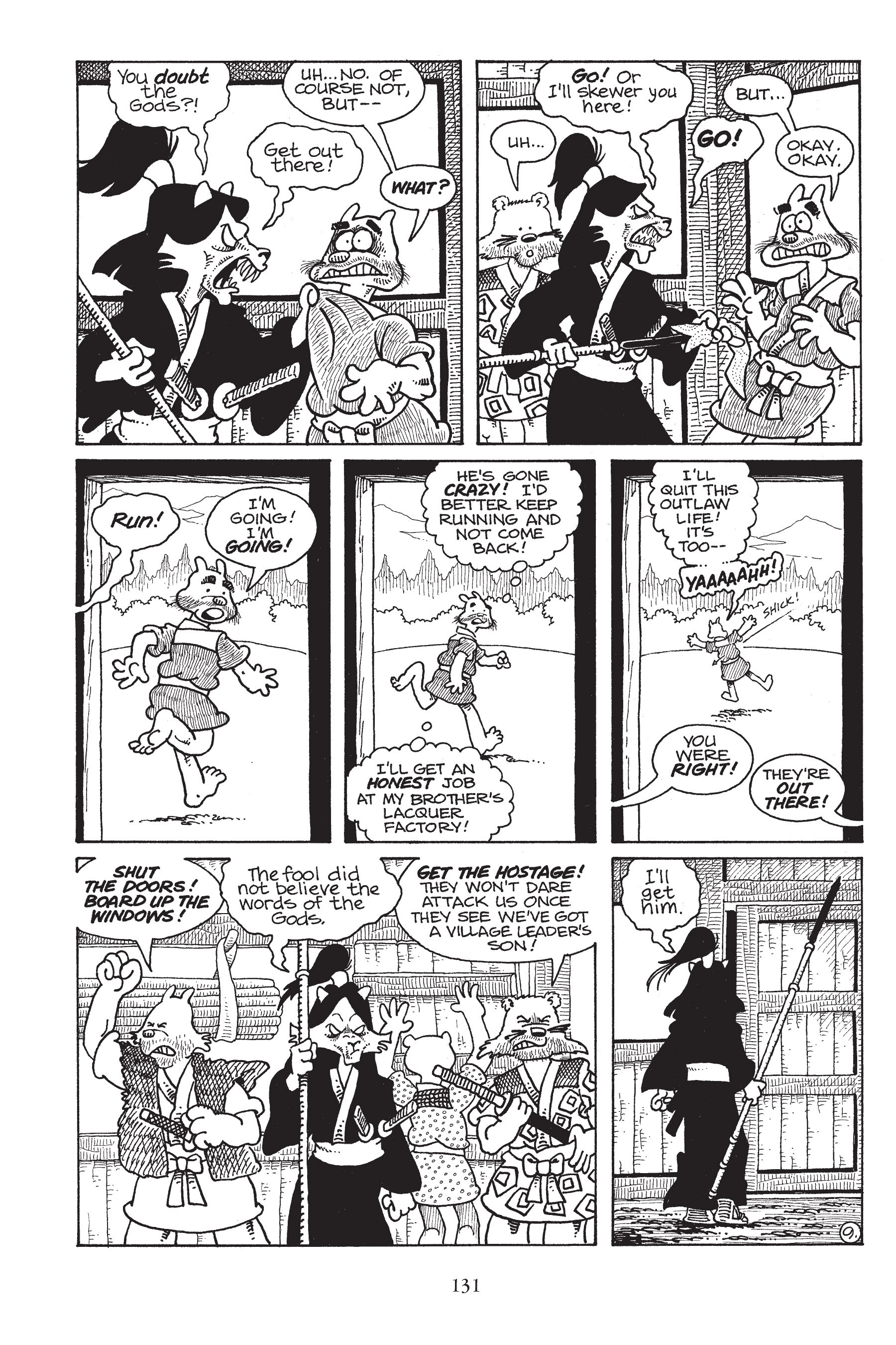 Read online Usagi Yojimbo (1987) comic -  Issue # _TPB 6 - 130