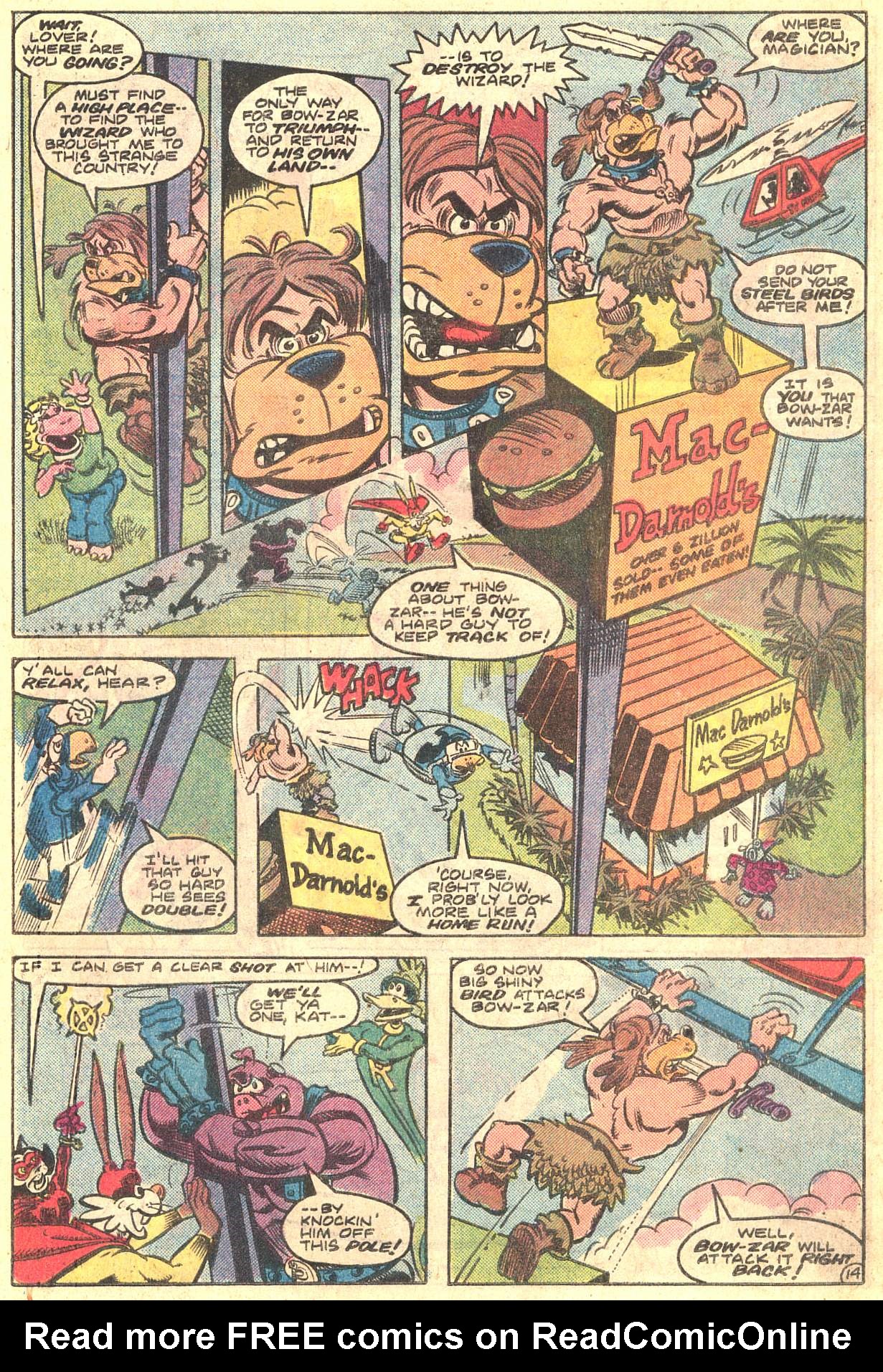Read online Captain Carrot and His Amazing Zoo Crew! comic -  Issue #7 - 15