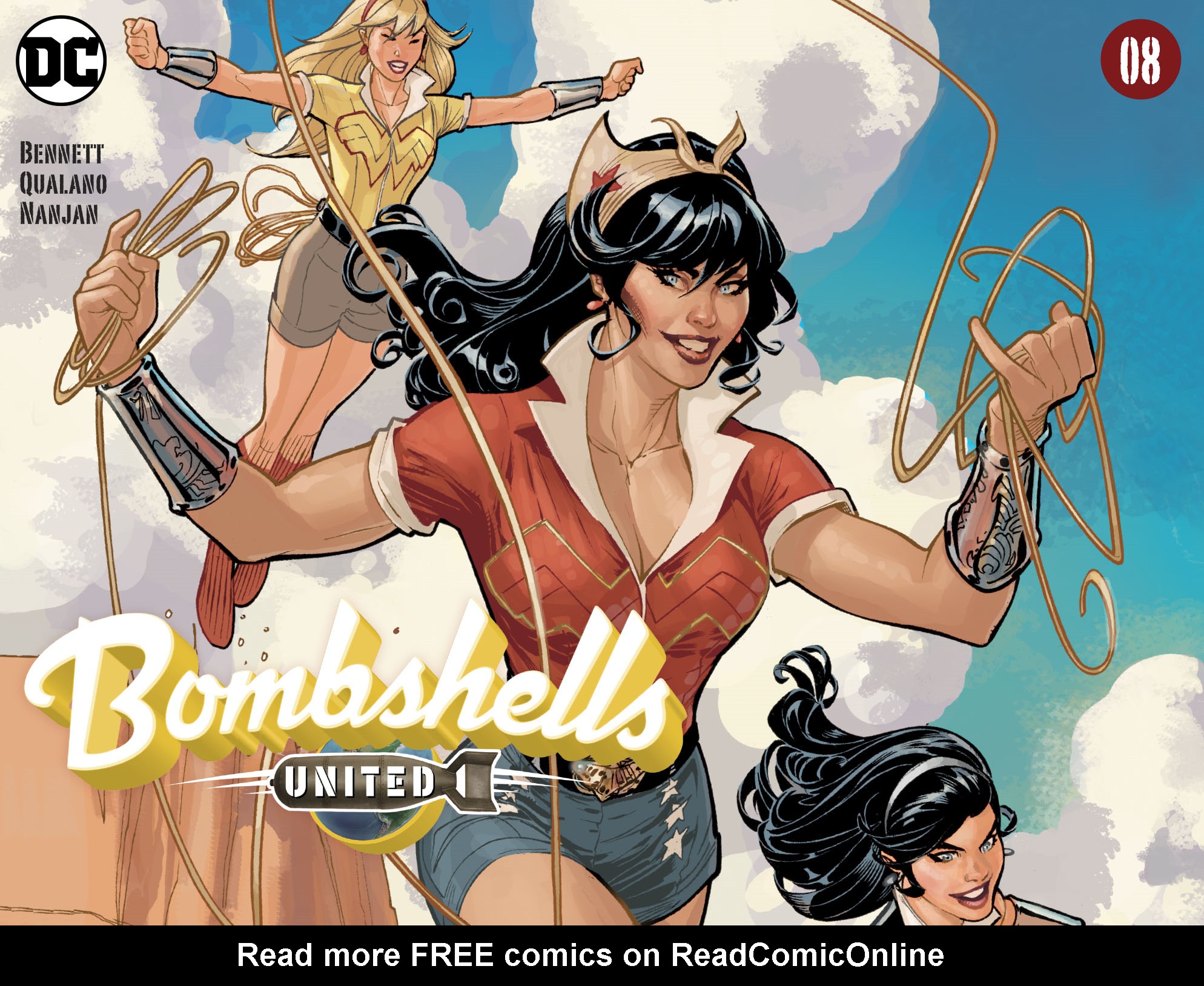 Read online Bombshells: United comic -  Issue #8 - 1