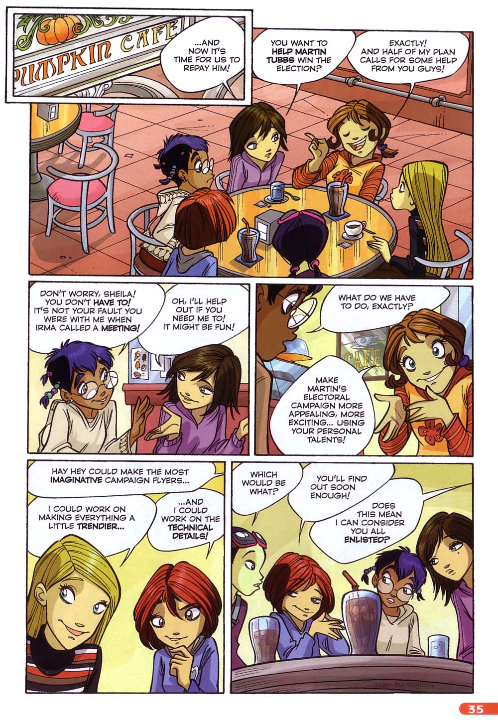 Read online W.i.t.c.h. comic -  Issue #69 - 31