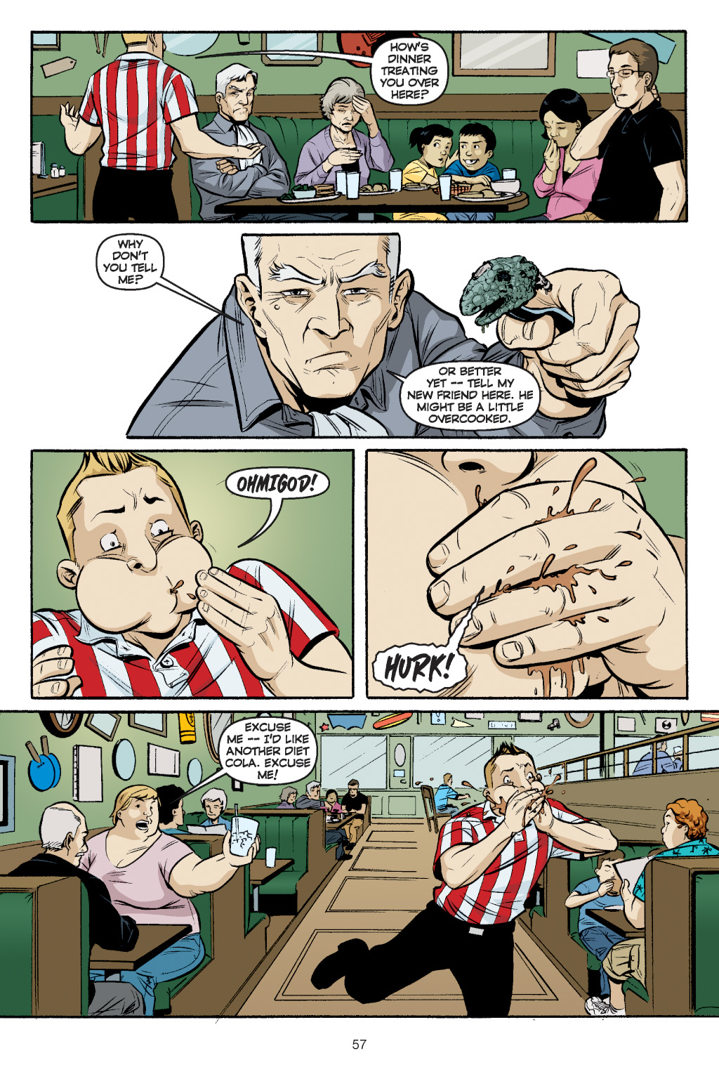 Read online Supersized: Strange Tales from a Fast-Food Culture comic -  Issue # TPB - 58