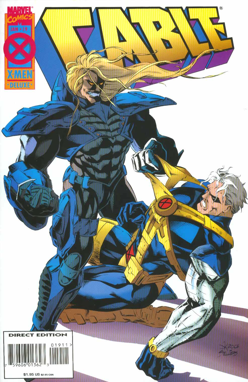 Read online Cable (1993) comic -  Issue #19 - 1