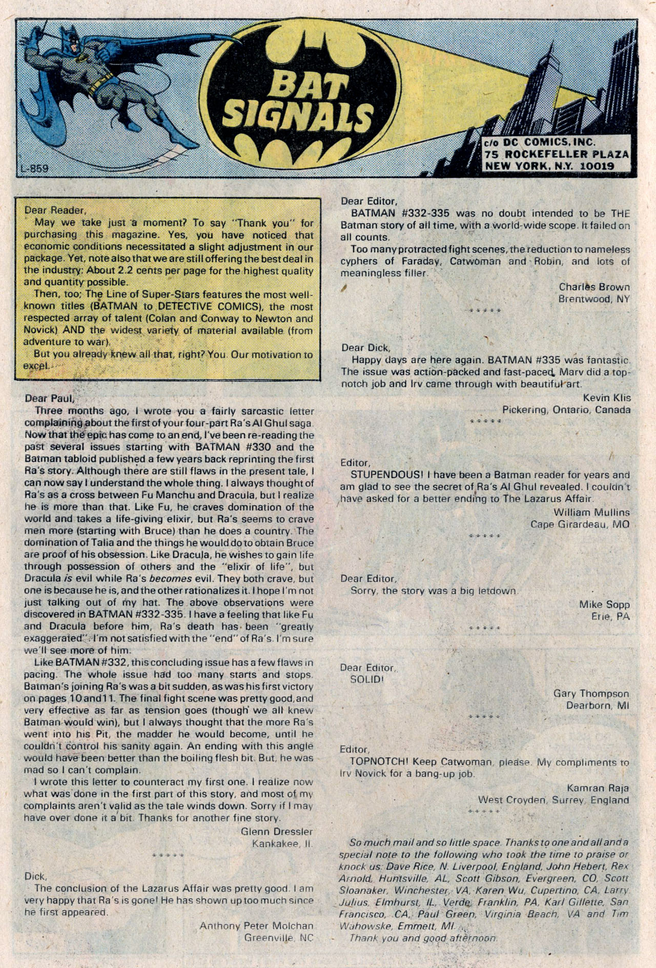 Read online Batman (1940) comic -  Issue #340 - 34