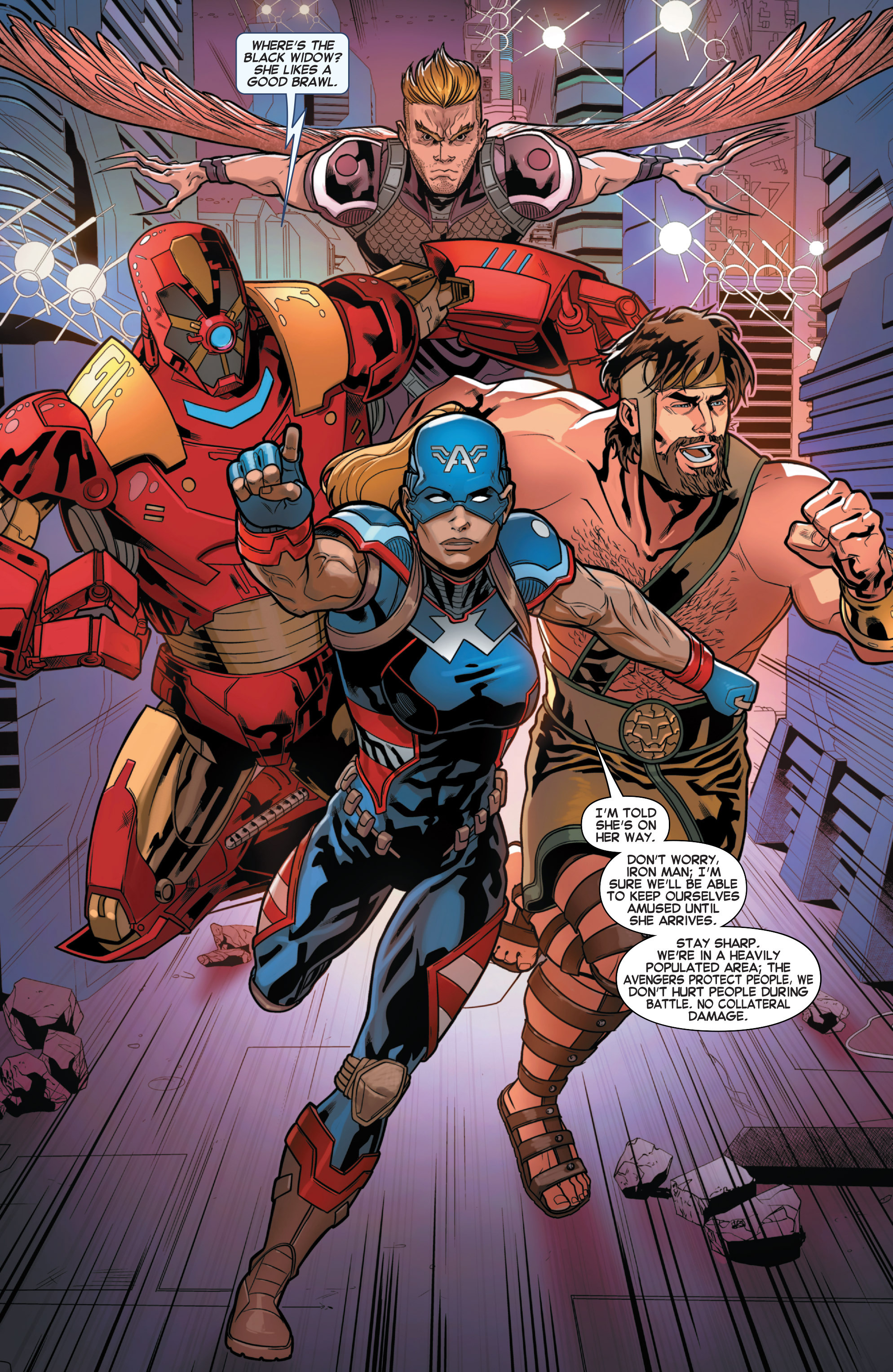 Read online Secret Wars 2099 comic -  Issue #1 - 4