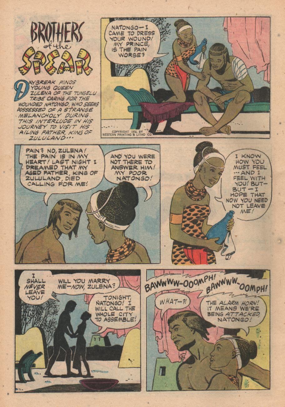 Read online Tarzan (1948) comic -  Issue #87 - 28