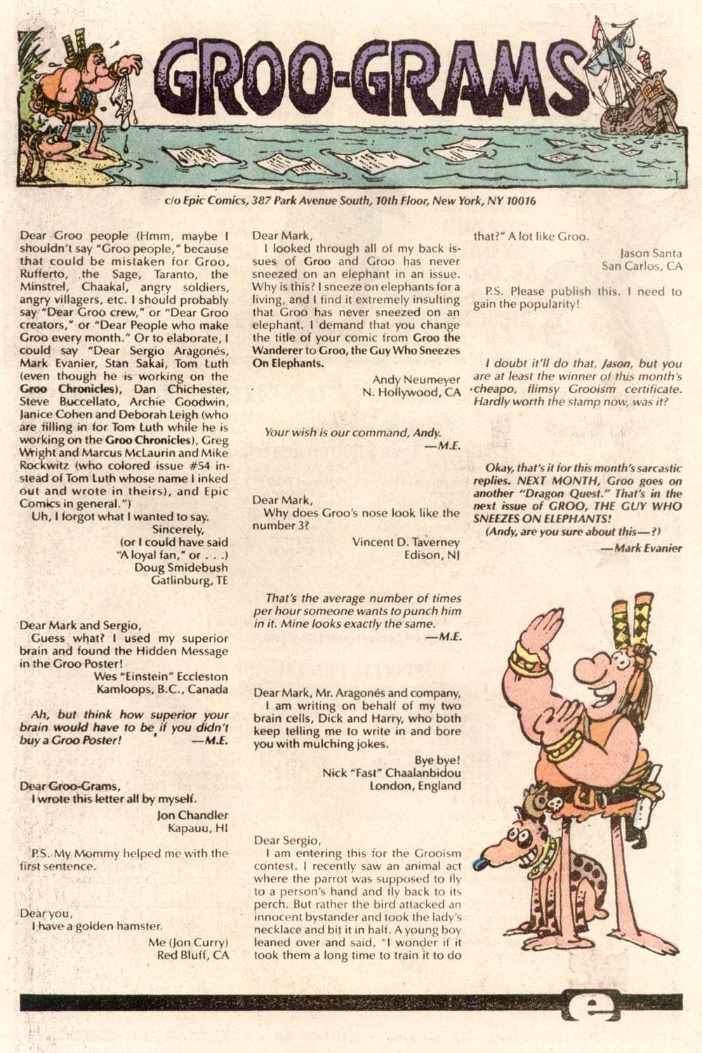 Read online Sergio Aragonés Groo the Wanderer comic -  Issue #66 - 24