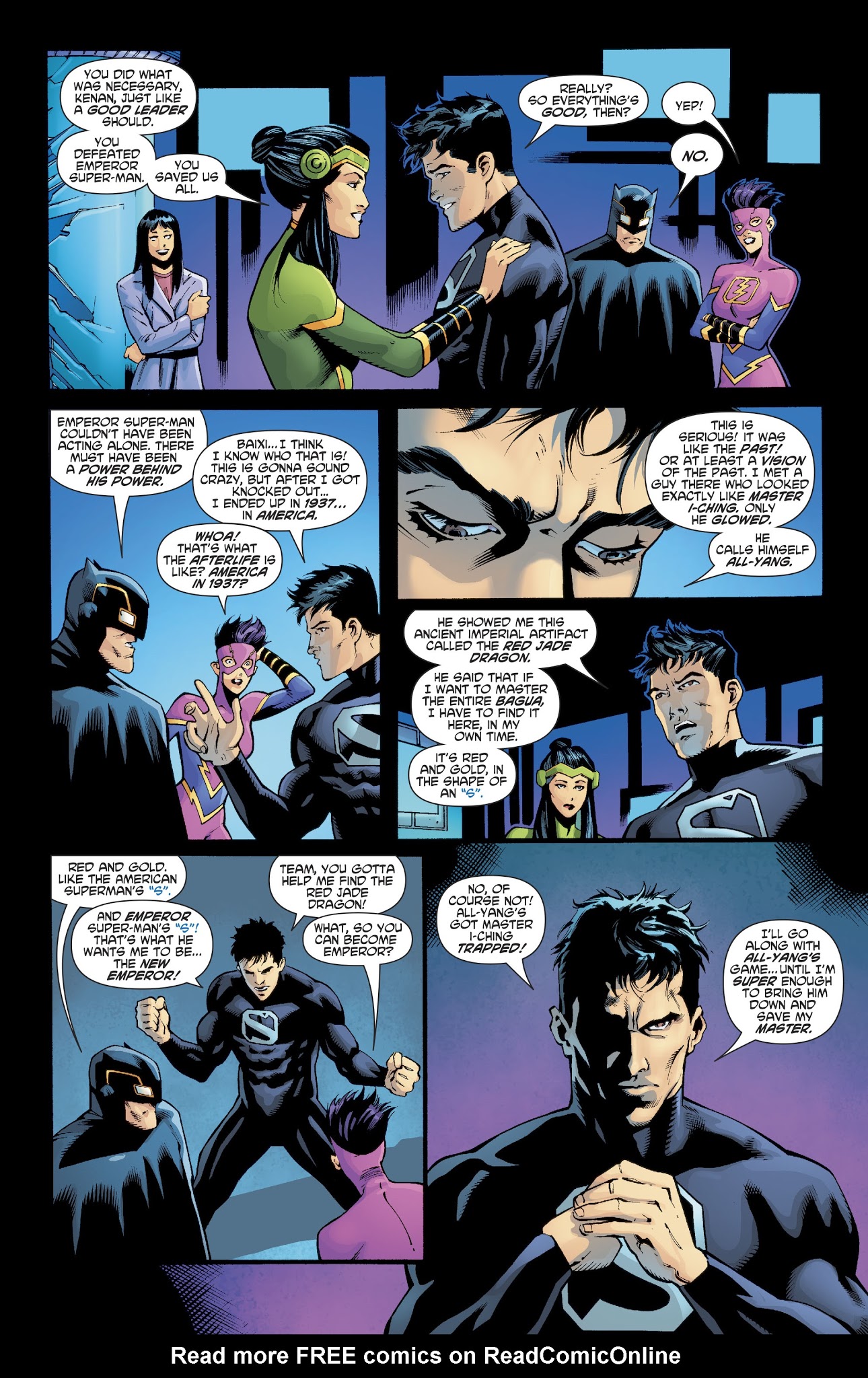 Read online New Super-Man comic -  Issue #16 - 18