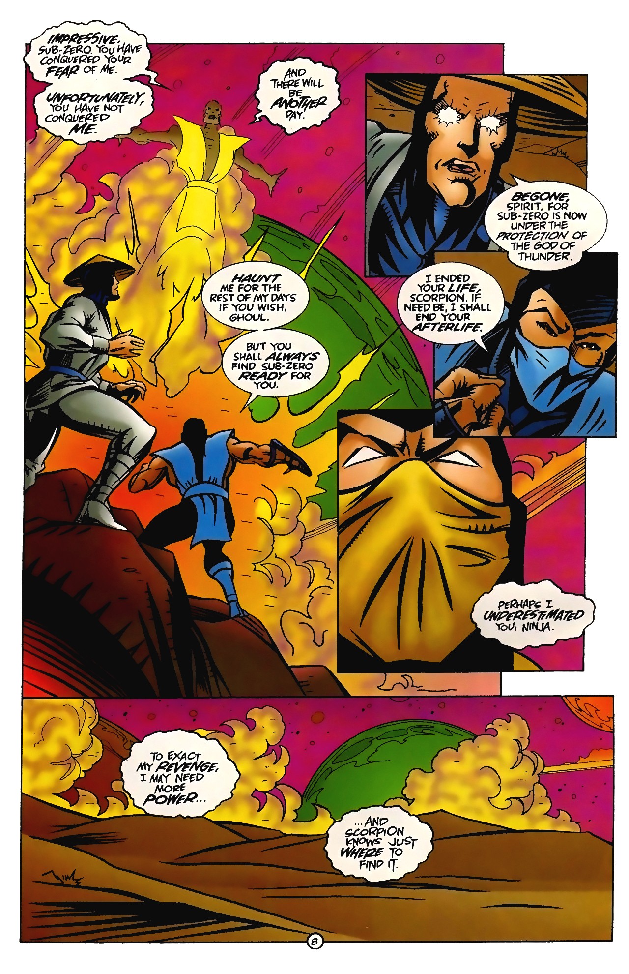 Read online Mortal Kombat (1994) comic -  Issue #4 - 9