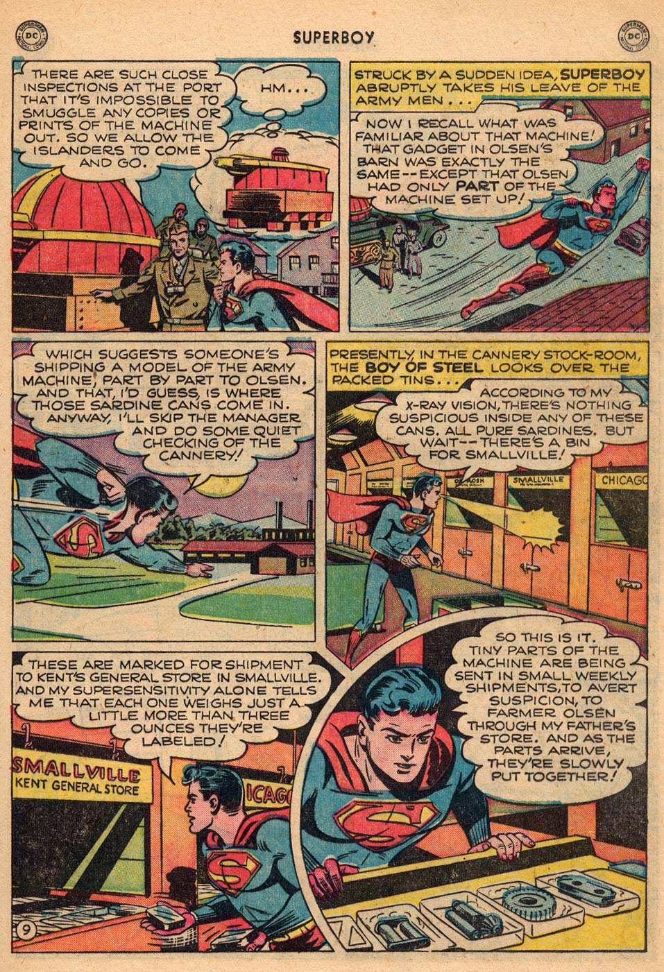 Read online Superboy (1949) comic -  Issue #6 - 20