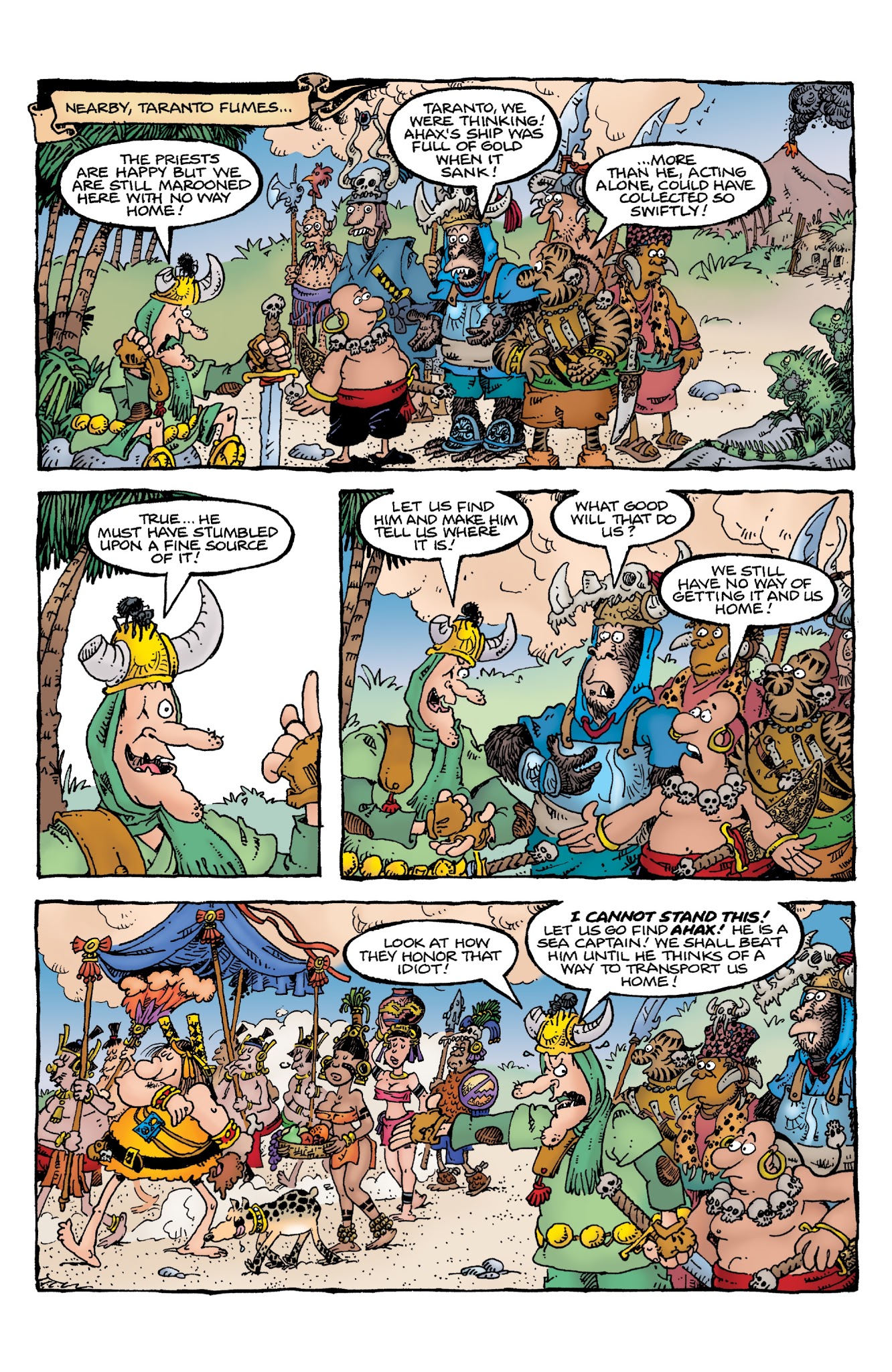 Read online Groo: Play of the Gods comic -  Issue #4 - 6