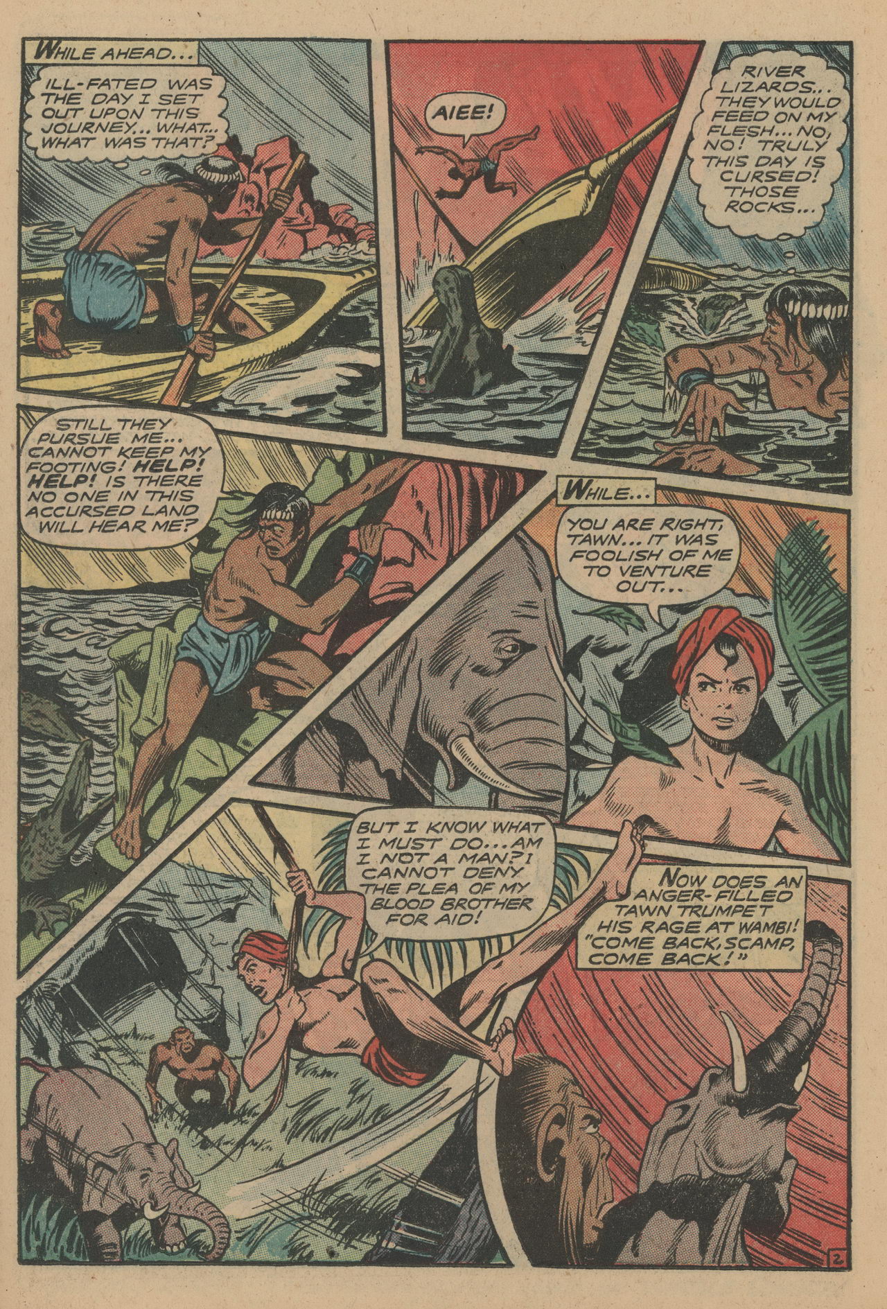 Read online Jungle Comics comic -  Issue #92 - 32