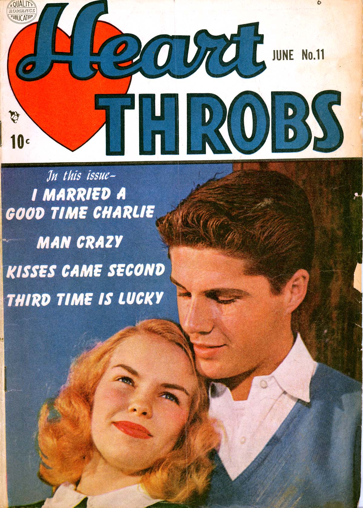 Read online Heart Throbs comic -  Issue #11 - 1