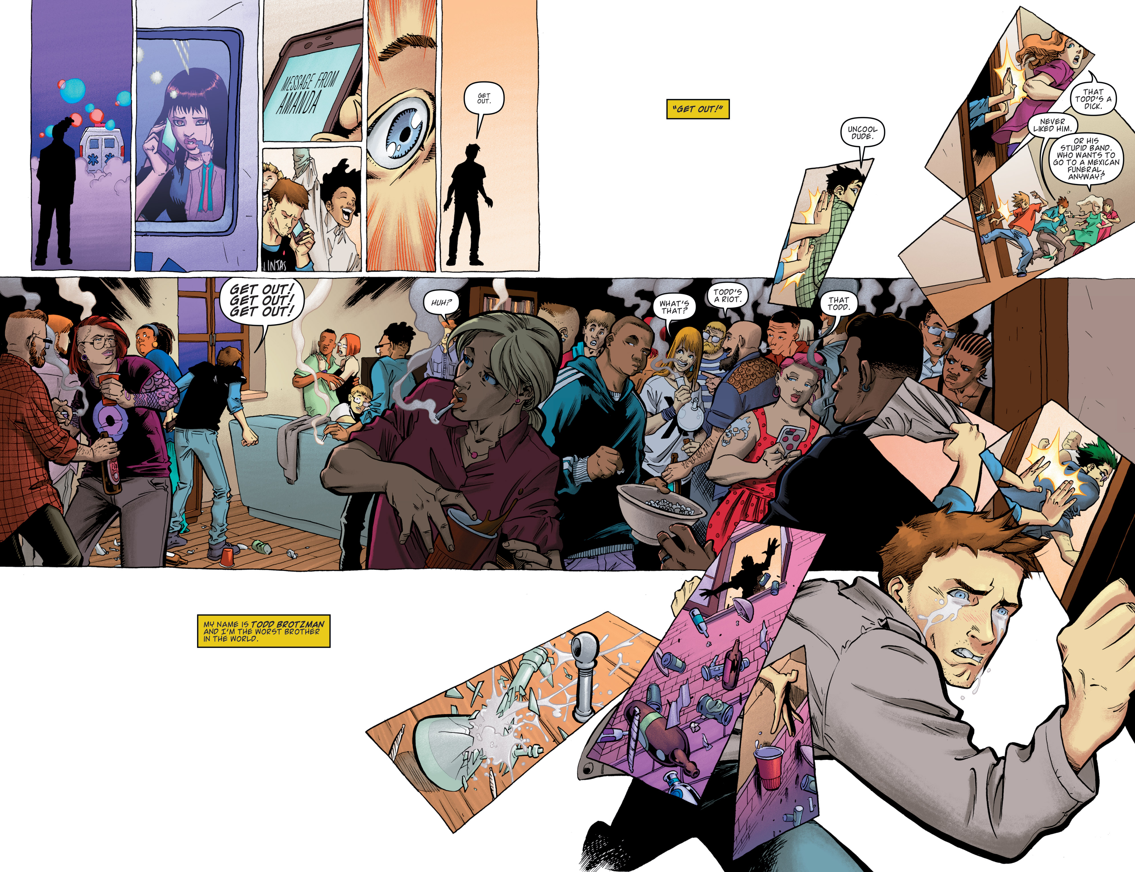 Read online Dirk Gently's Holistic Detective Agency: The Salmon of Doubt comic -  Issue # TPB 1 - 52