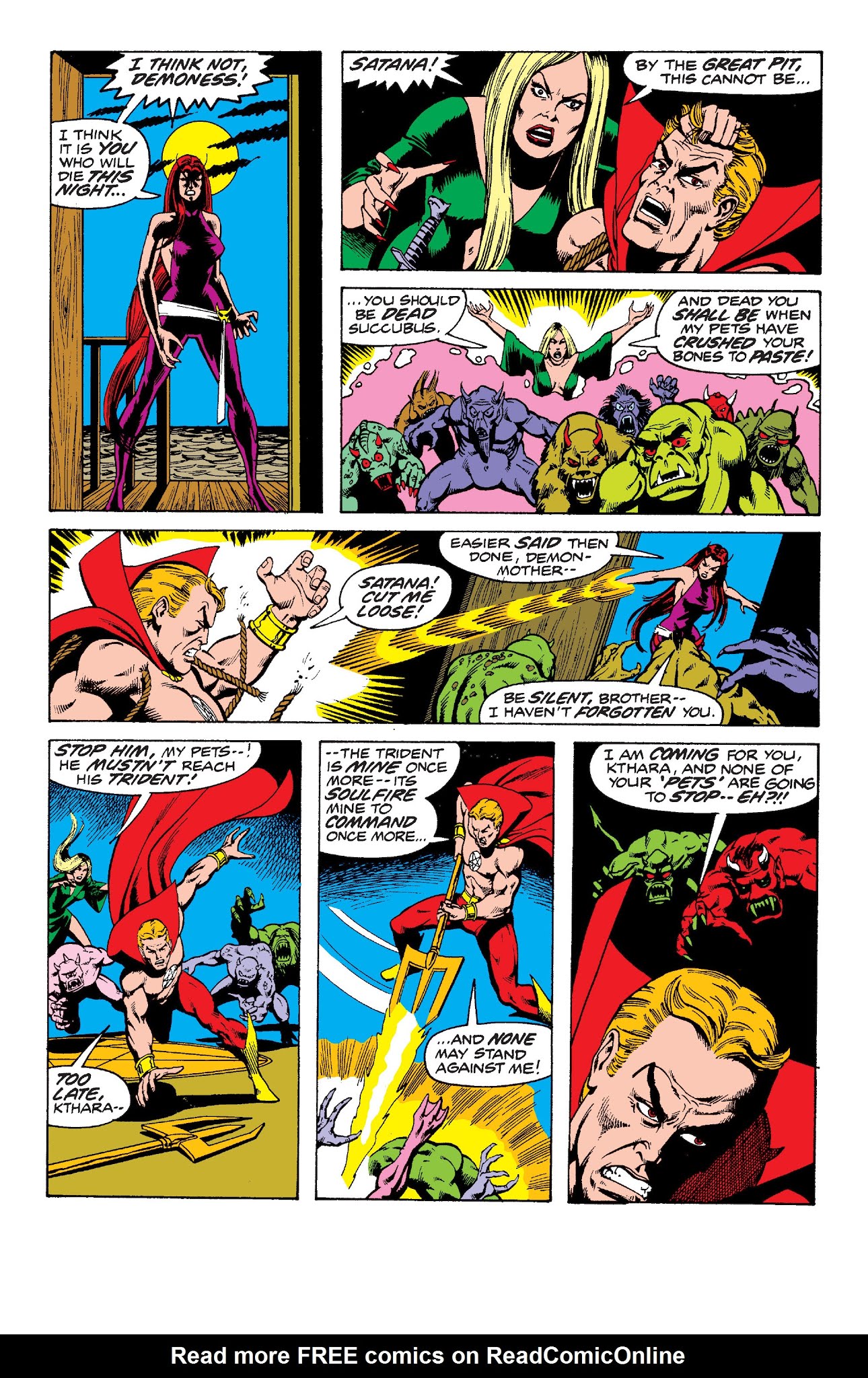 Read online Son of Satan Classic comic -  Issue # TPB (Part 4) - 8