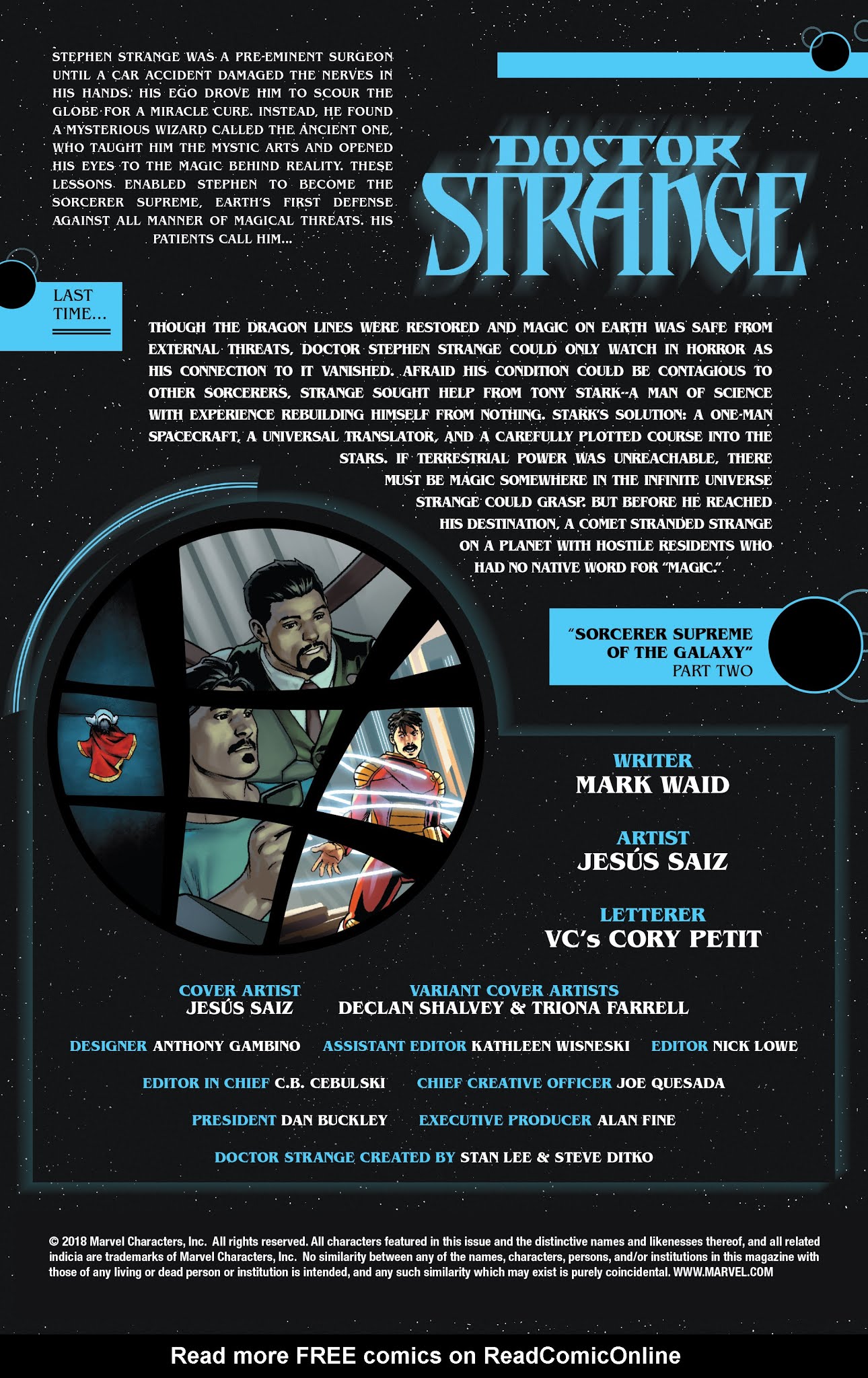 Read online Doctor Strange (2018) comic -  Issue #2 - 2