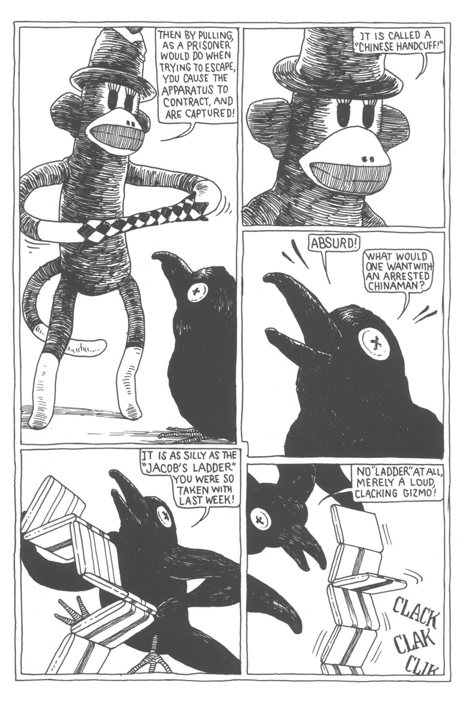 Read online Tony Millionaire's Sock Monkey (2000) comic -  Issue #2 - 4