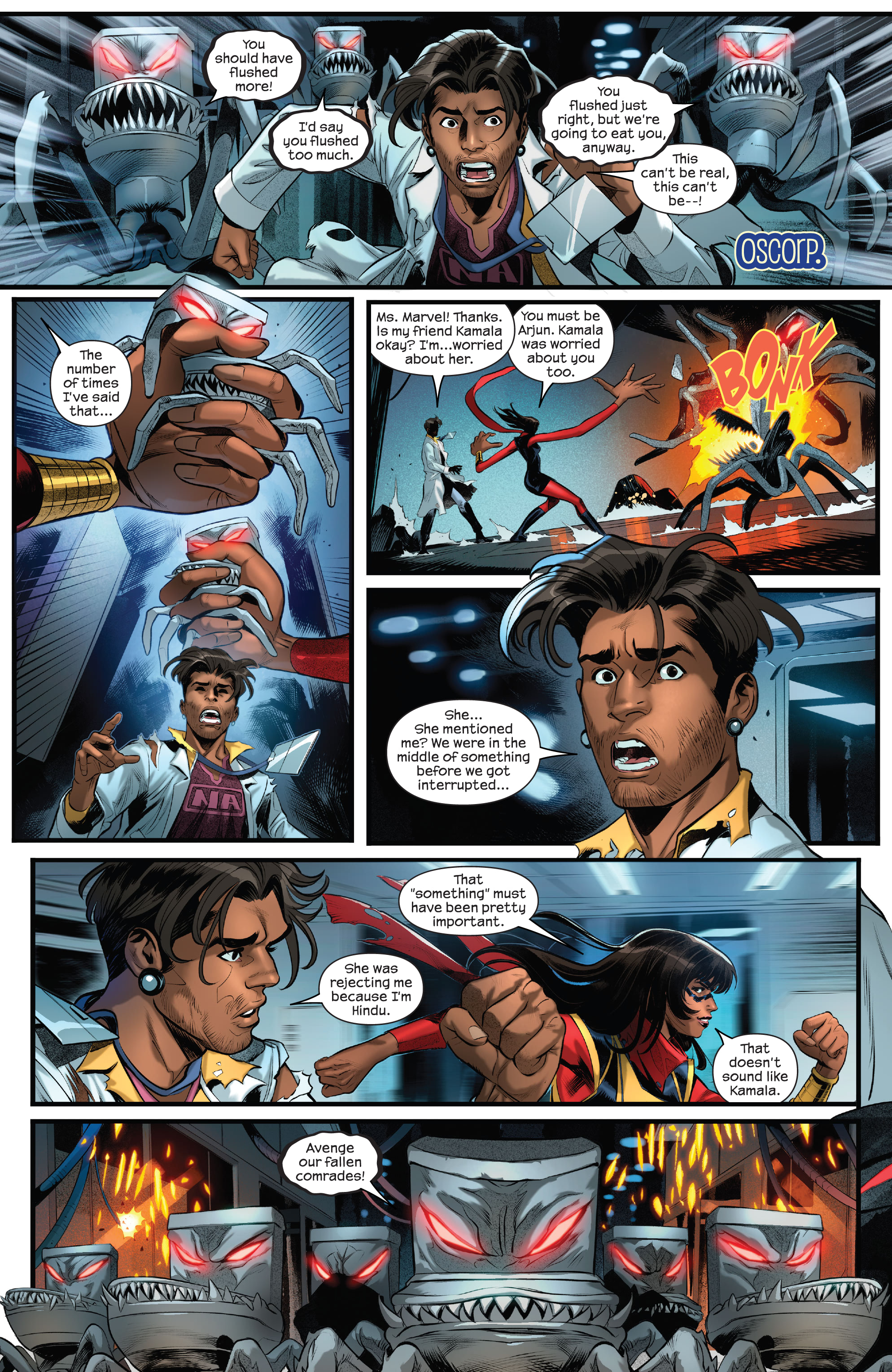 Read online Dark Web: Ms. Marvel comic -  Issue #1 - 19