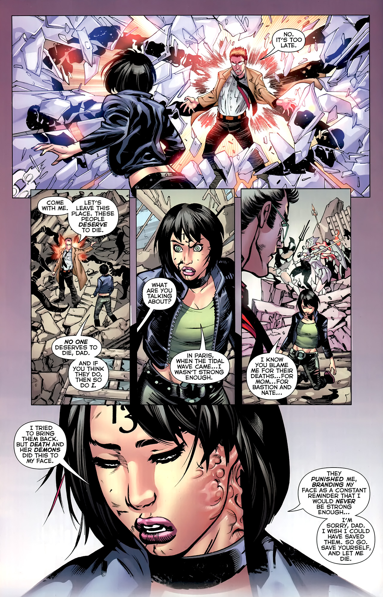 Read online Flashpoint: The World of Flashpoint comic -  Issue #3 - 7