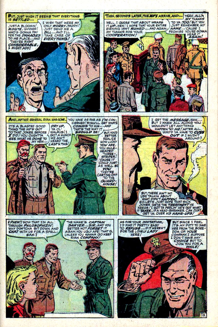 Read online Sgt. Fury comic -  Issue #45 - 27