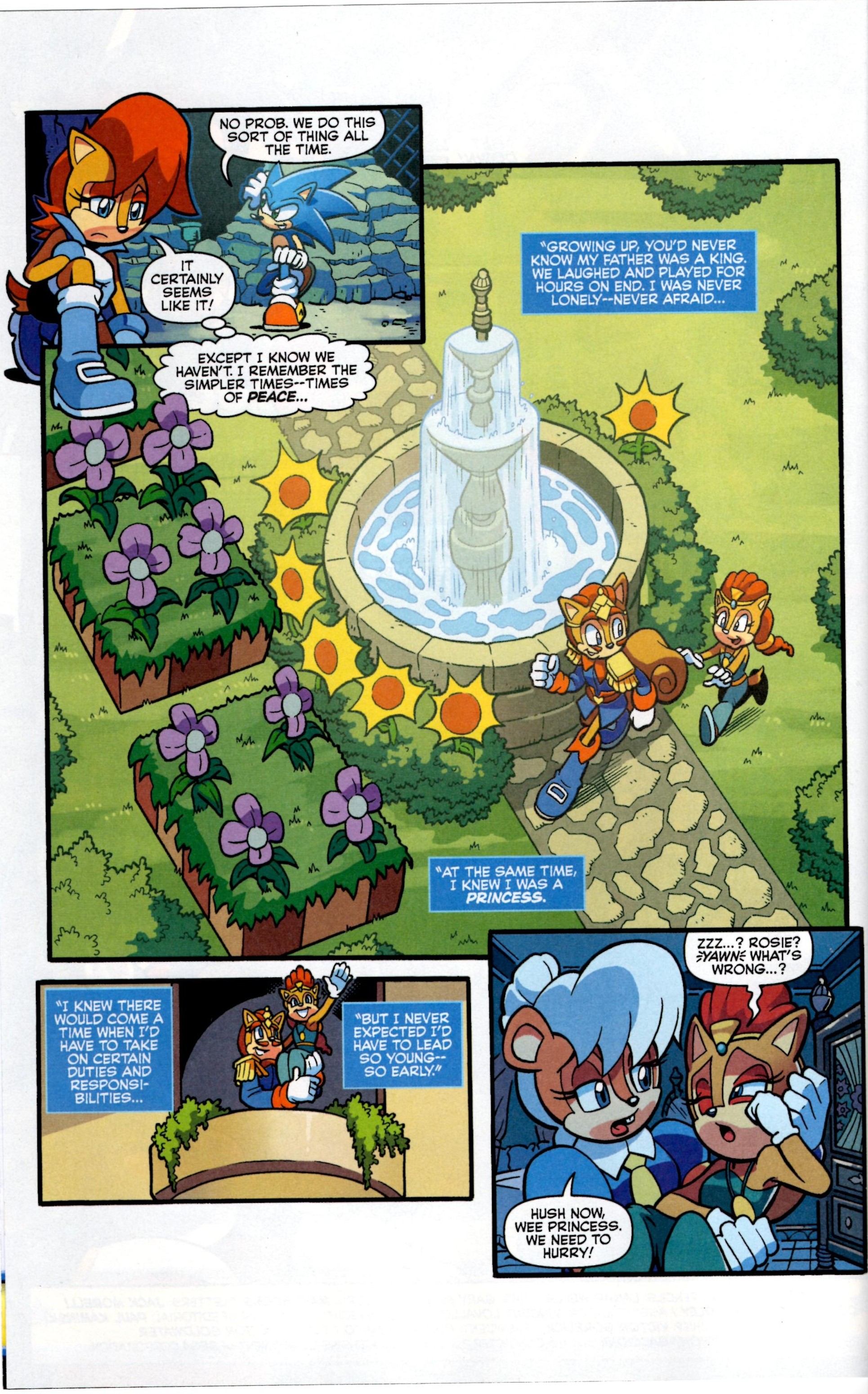 Read online Free Comic Book Day 2014 comic -  Issue # Archie Sonic the Hedgehog - Sonic Comic Origins - 4