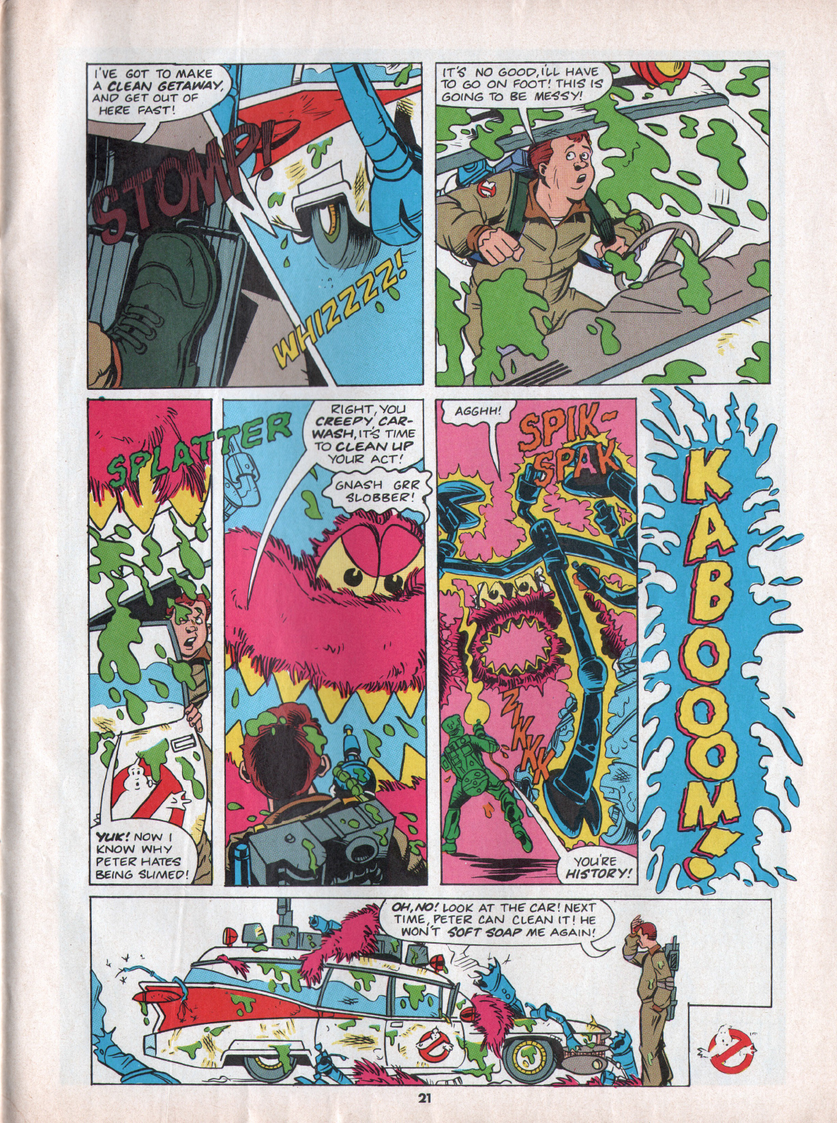 Read online The Real Ghostbusters comic -  Issue #77 - 21