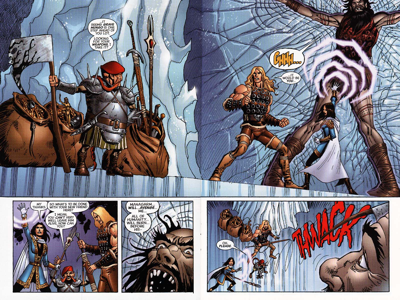 Read online R.A. Salvatore's DemonWars: Trial By Fire comic -  Issue #5 - 4