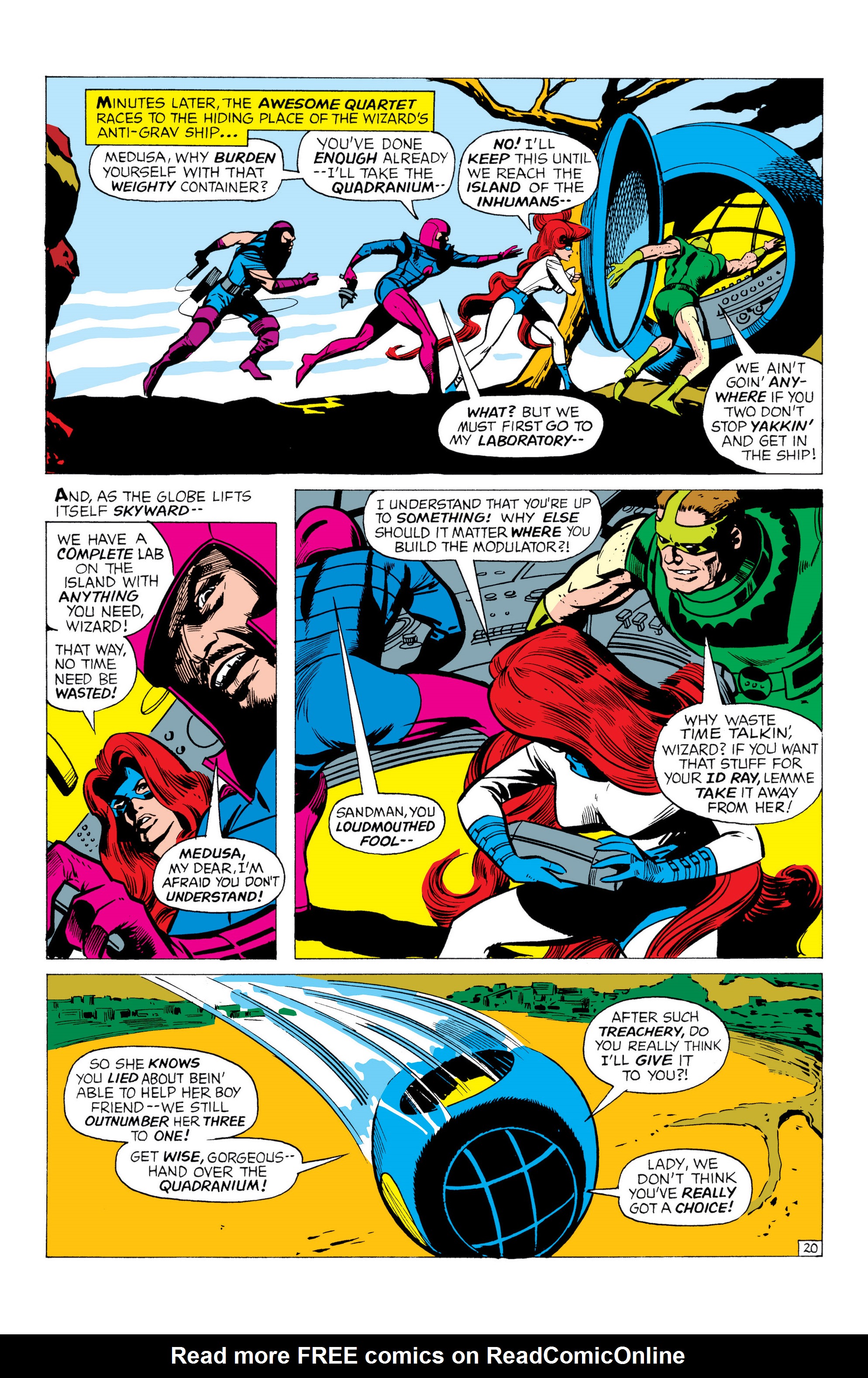 Read online Marvel Masterworks: The Inhumans comic -  Issue # TPB 1 (Part 1) - 63