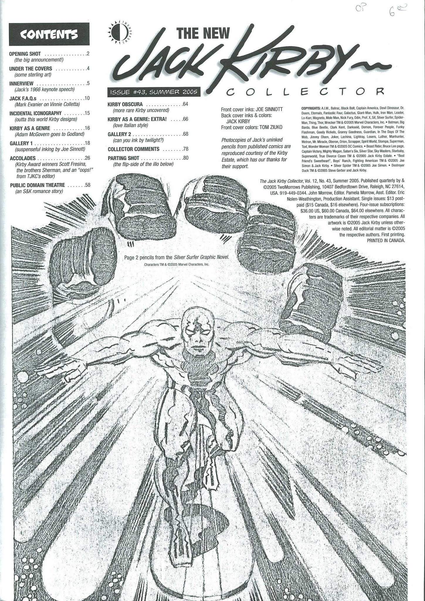 Read online The Jack Kirby Collector comic -  Issue #43 - 3