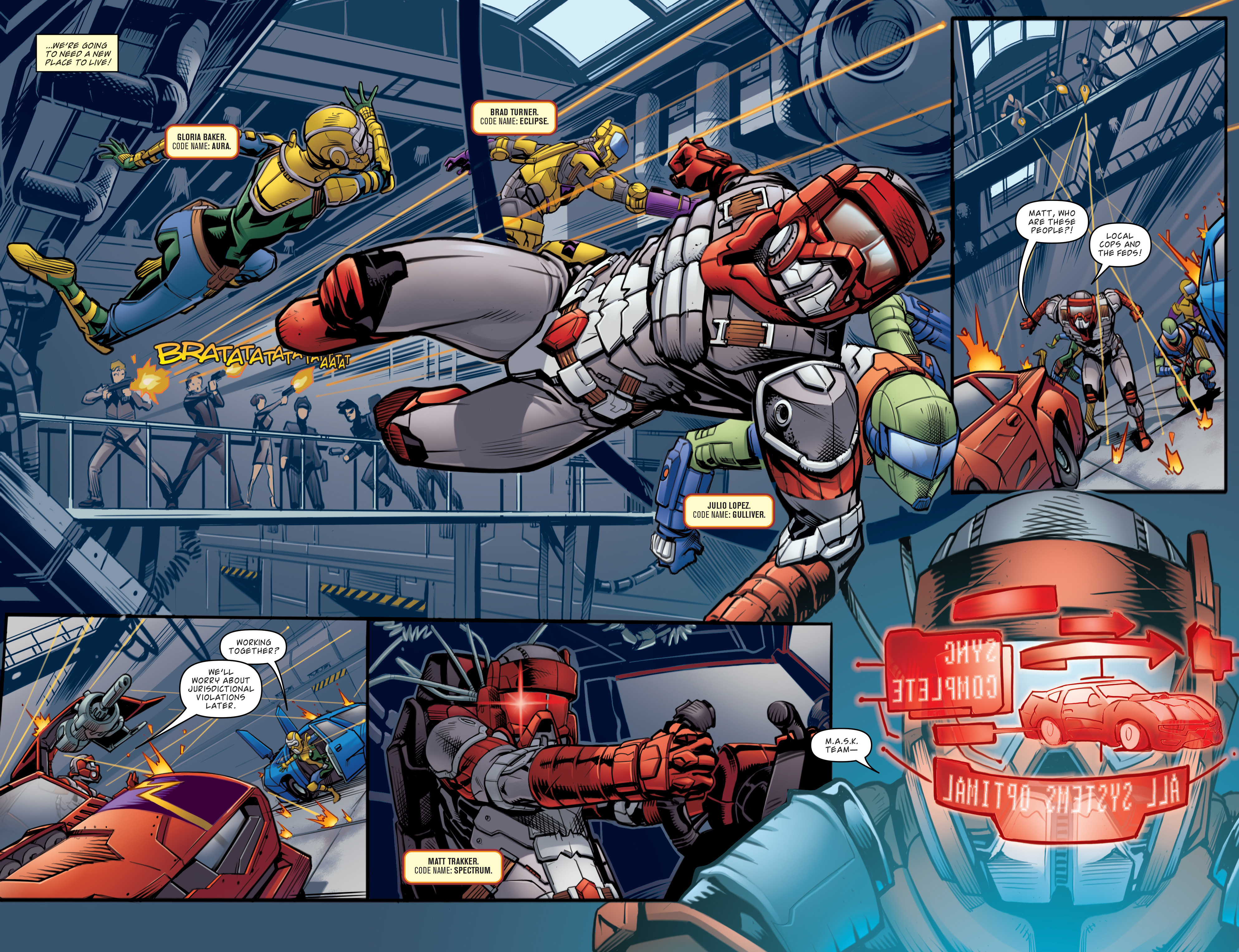 Read online M.A.S.K.: Mobile Armored Strike Kommand comic -  Issue #1 - 6