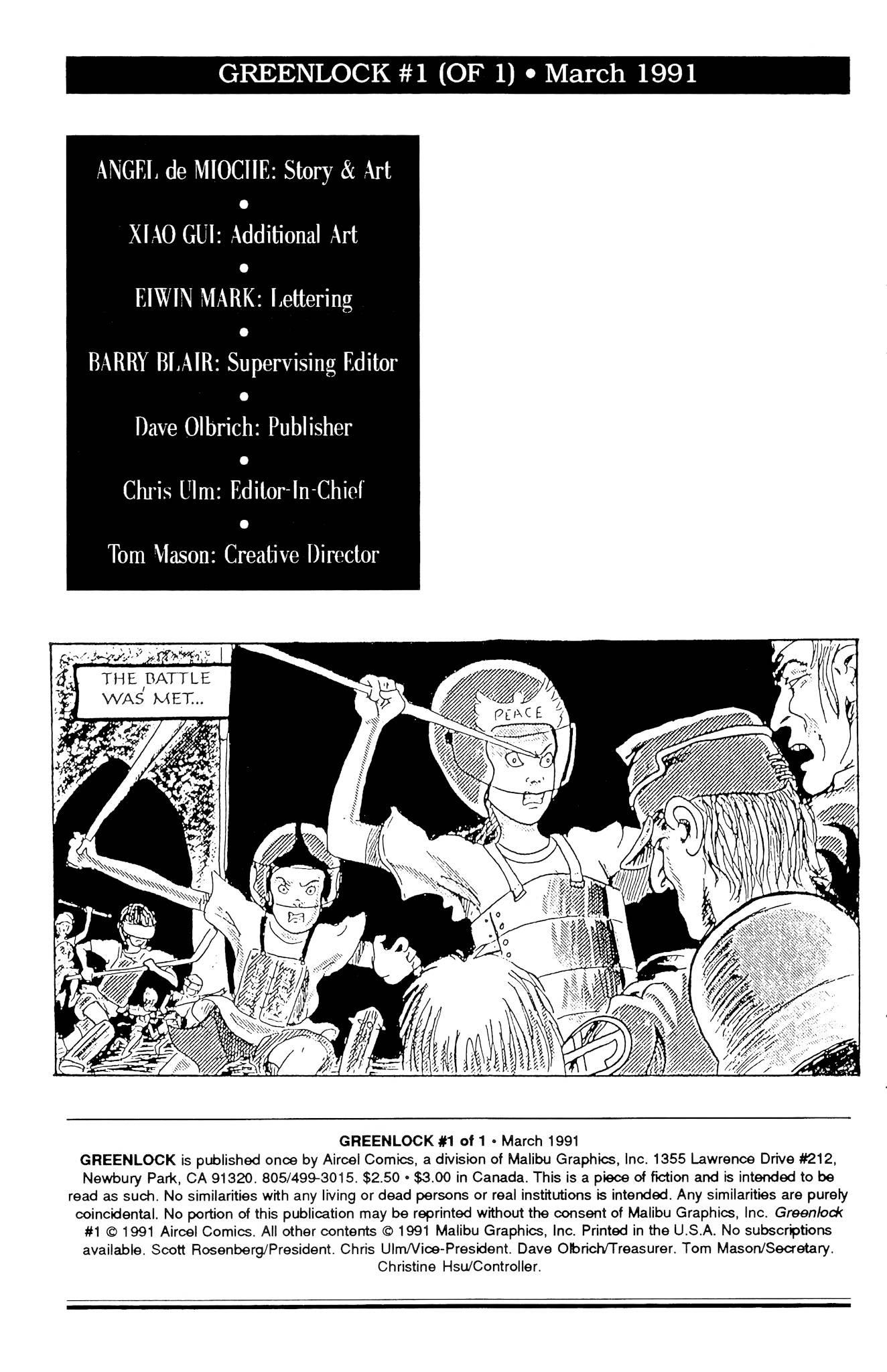 Read online Greenlock comic -  Issue # Full - 2