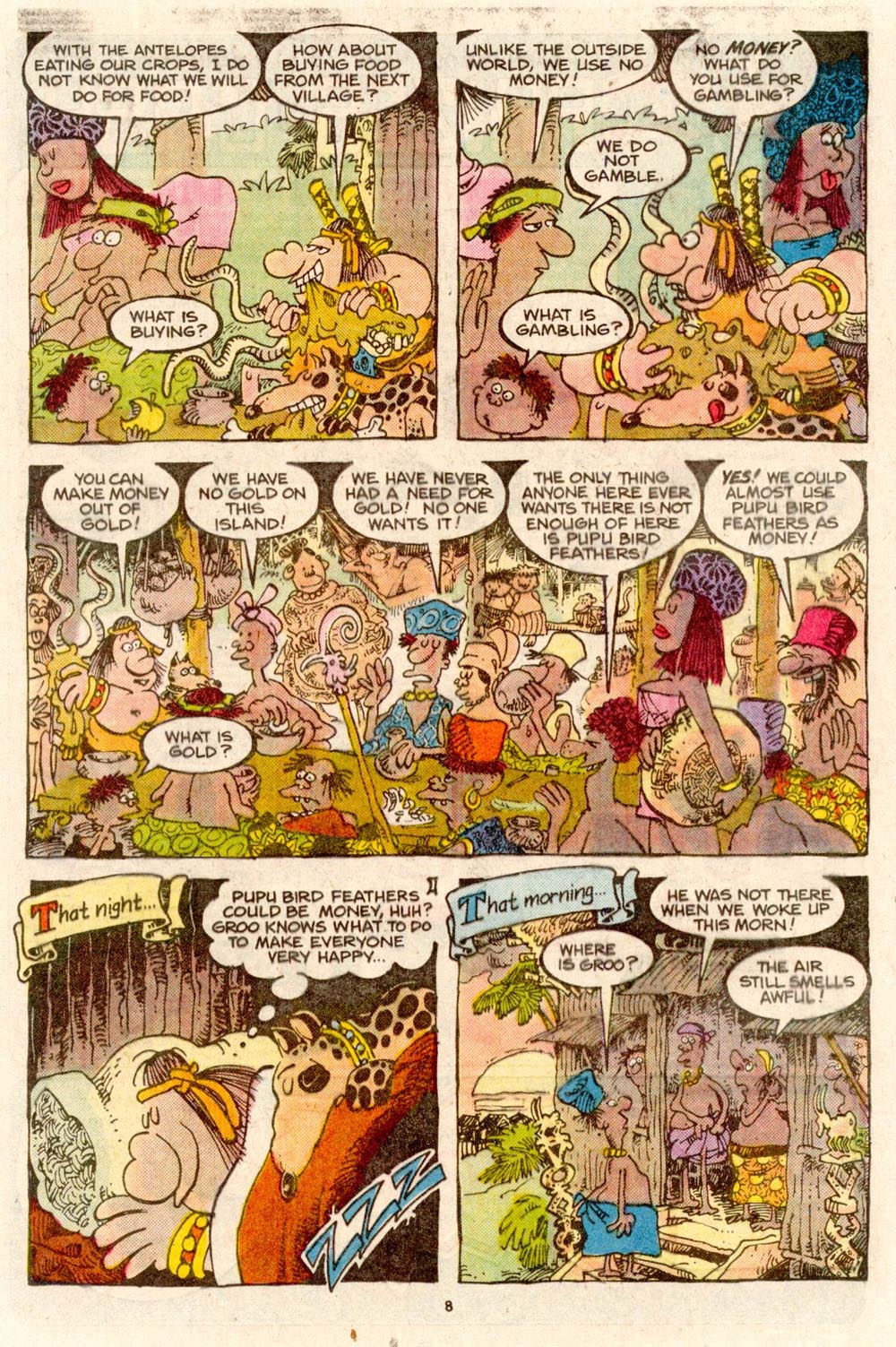 Read online Sergio Aragonés Groo the Wanderer comic -  Issue #55 - 8