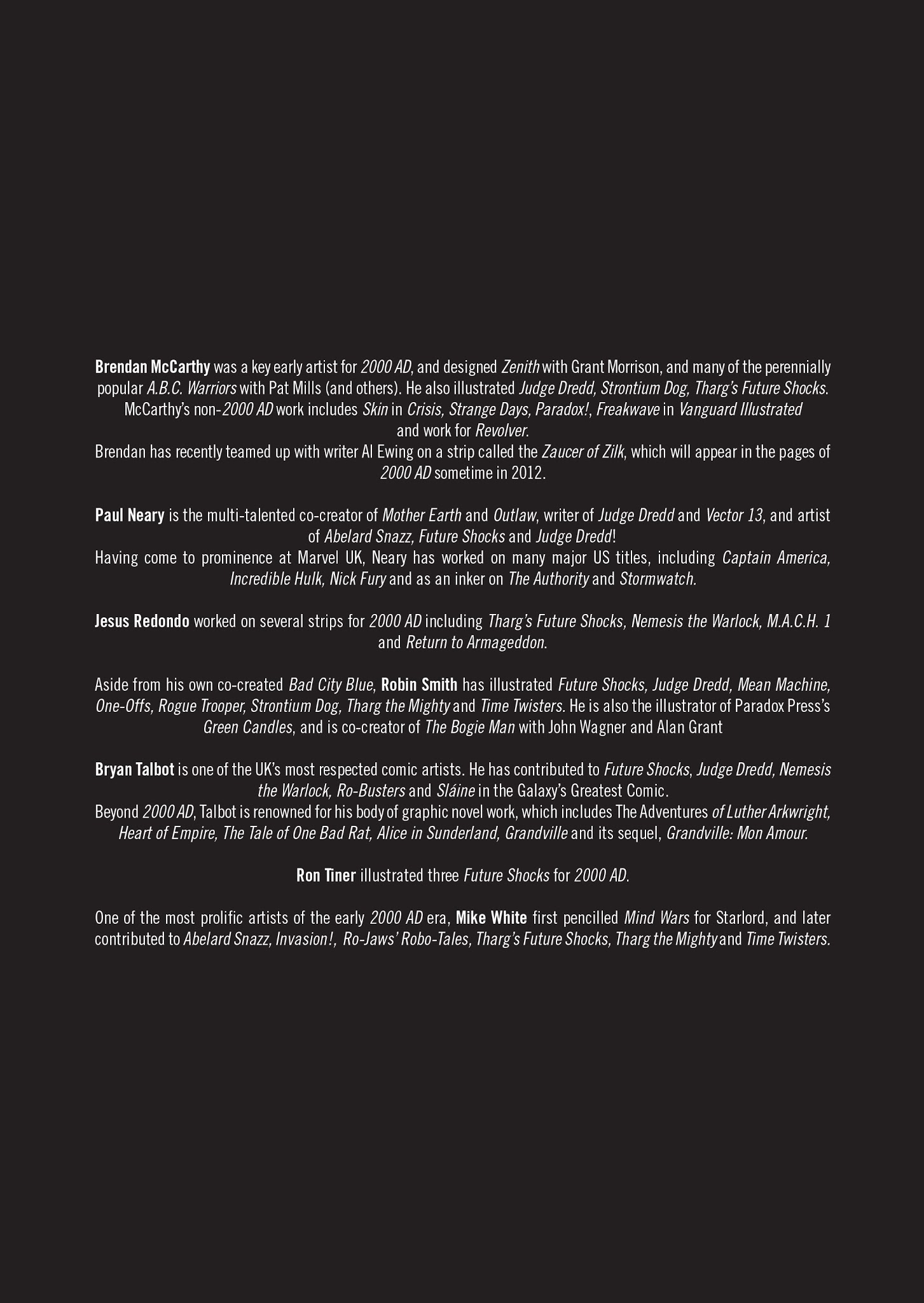 Read online The Complete Alan Moore Future Shocks comic -  Issue # TPB - 175