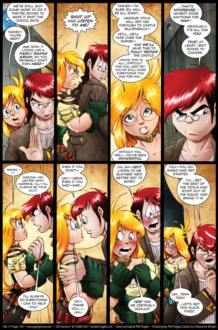 Read online Girl Genius (2002) comic -  Issue #11 - 137