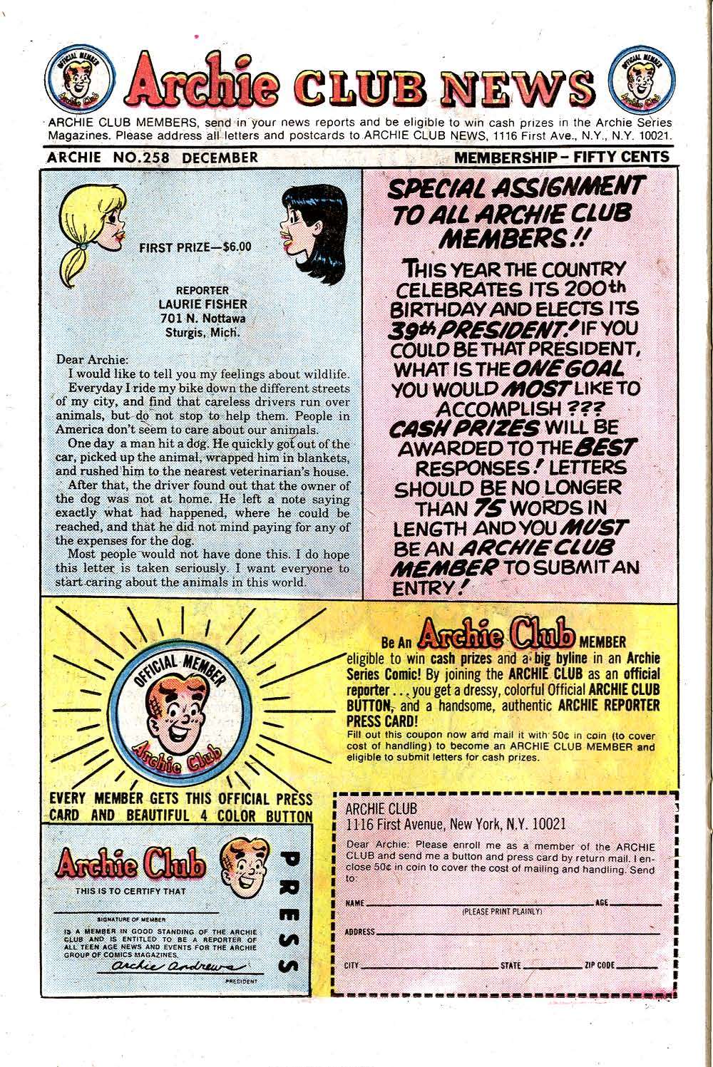 Read online Archie (1960) comic -  Issue #258 - 26