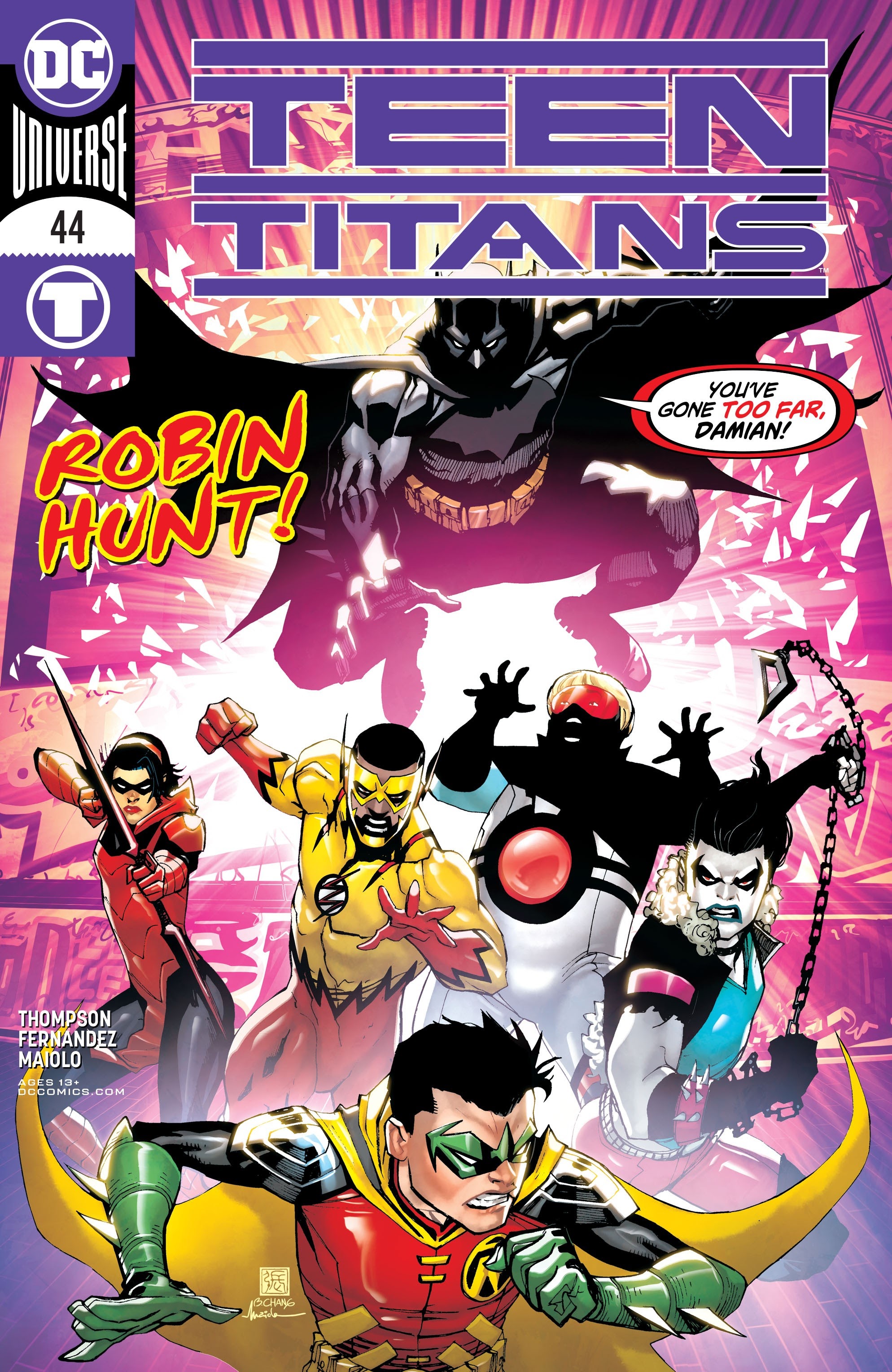 Read online Teen Titans (2016) comic -  Issue #44 - 1