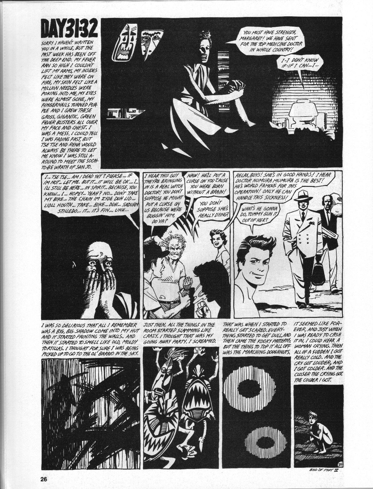 Read online Love and Rockets (1982) comic -  Issue #2 - 26