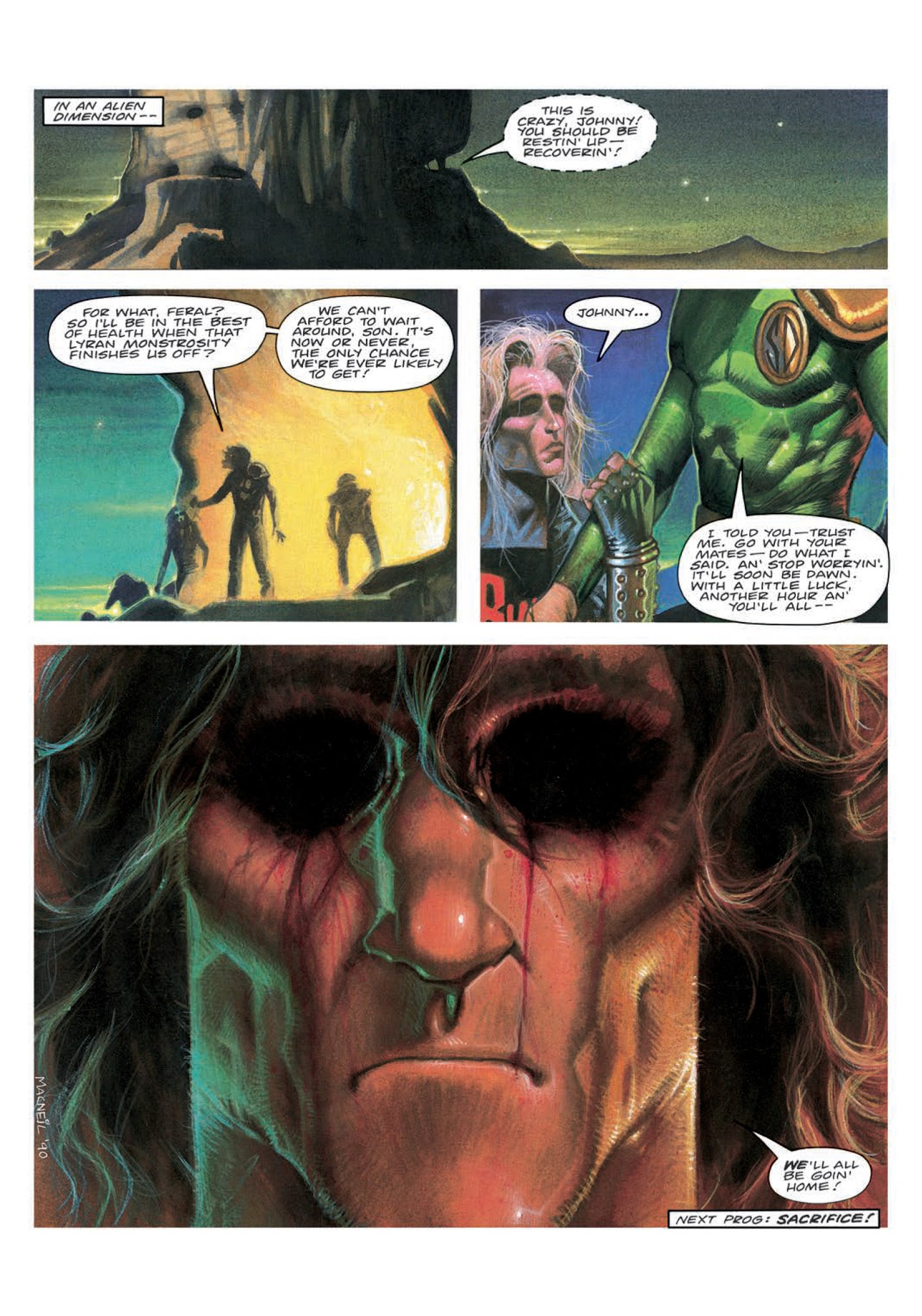 Read online Strontium Dog: The Final Solution comic -  Issue # TPB - 144