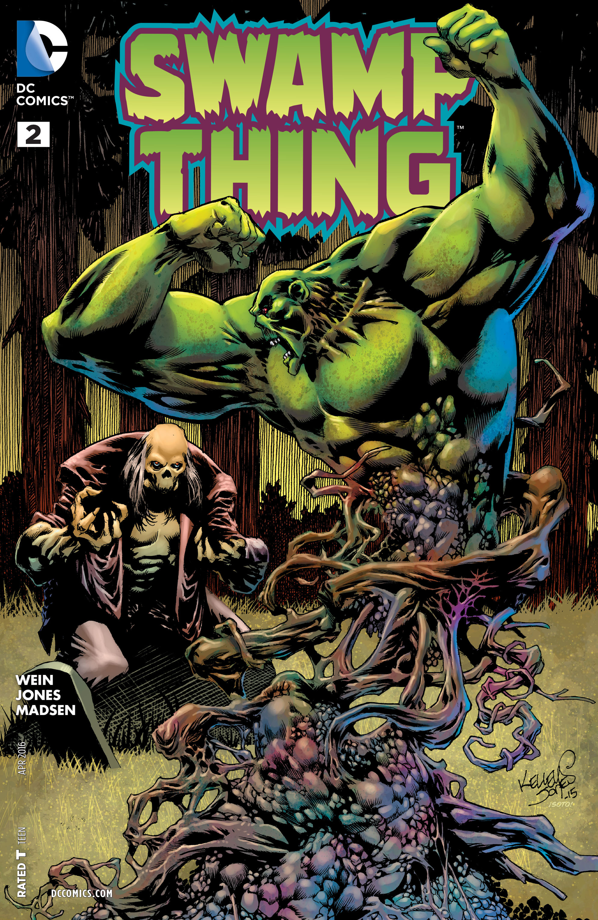 Read online Swamp Thing (2016) comic -  Issue #2 - 1